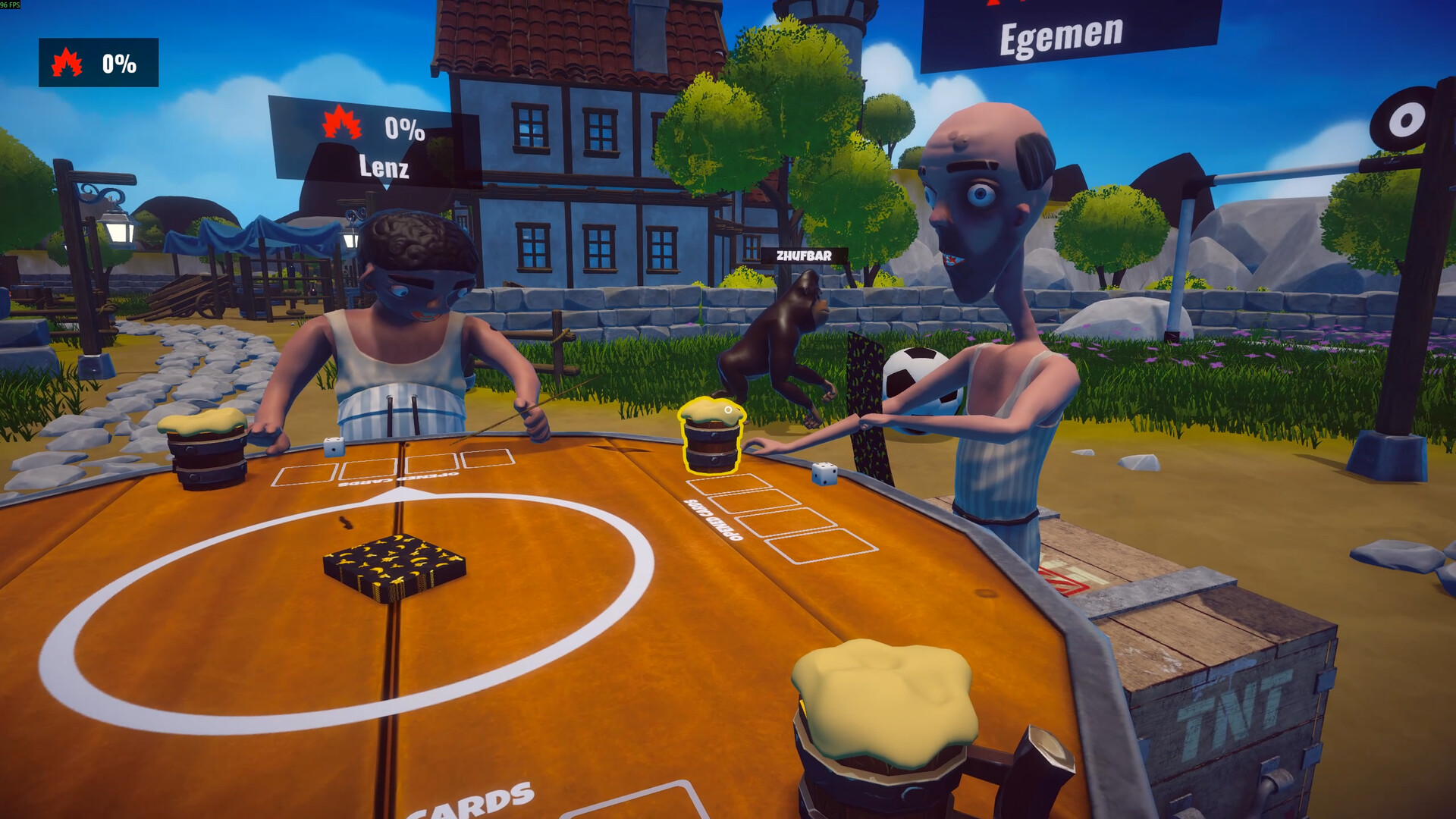 遊戲中的第一人稱視角,讓玩家更有沉浸感。