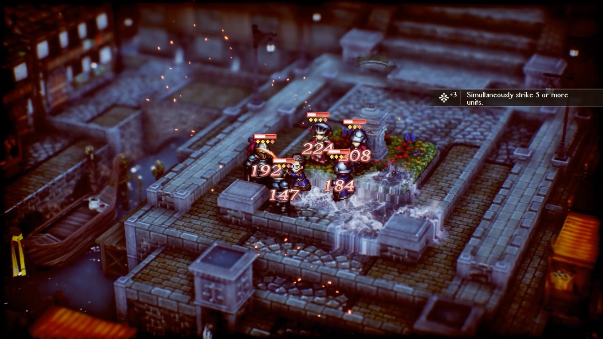 HD-2D 風格的精美遊戲場景