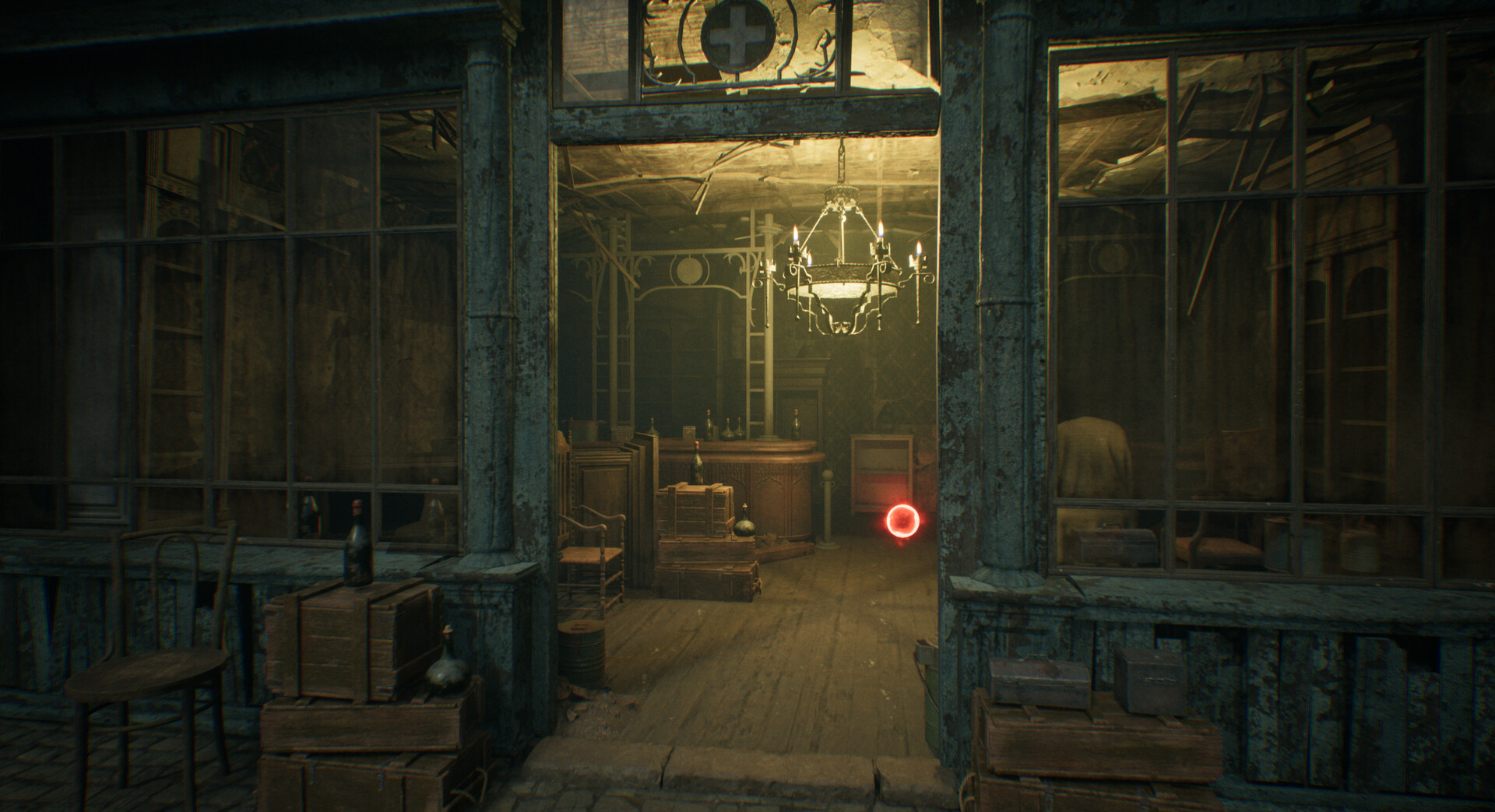 Trench Tales 的哥德式建築場景