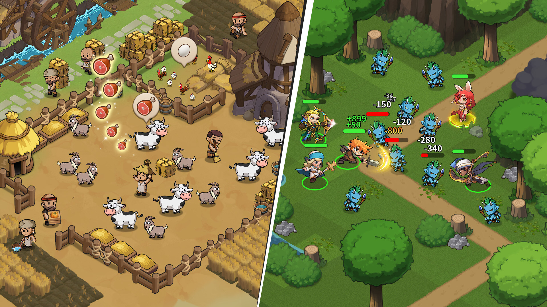 玩家指揮自己的英雄單位與敵人進行策略戰鬥。