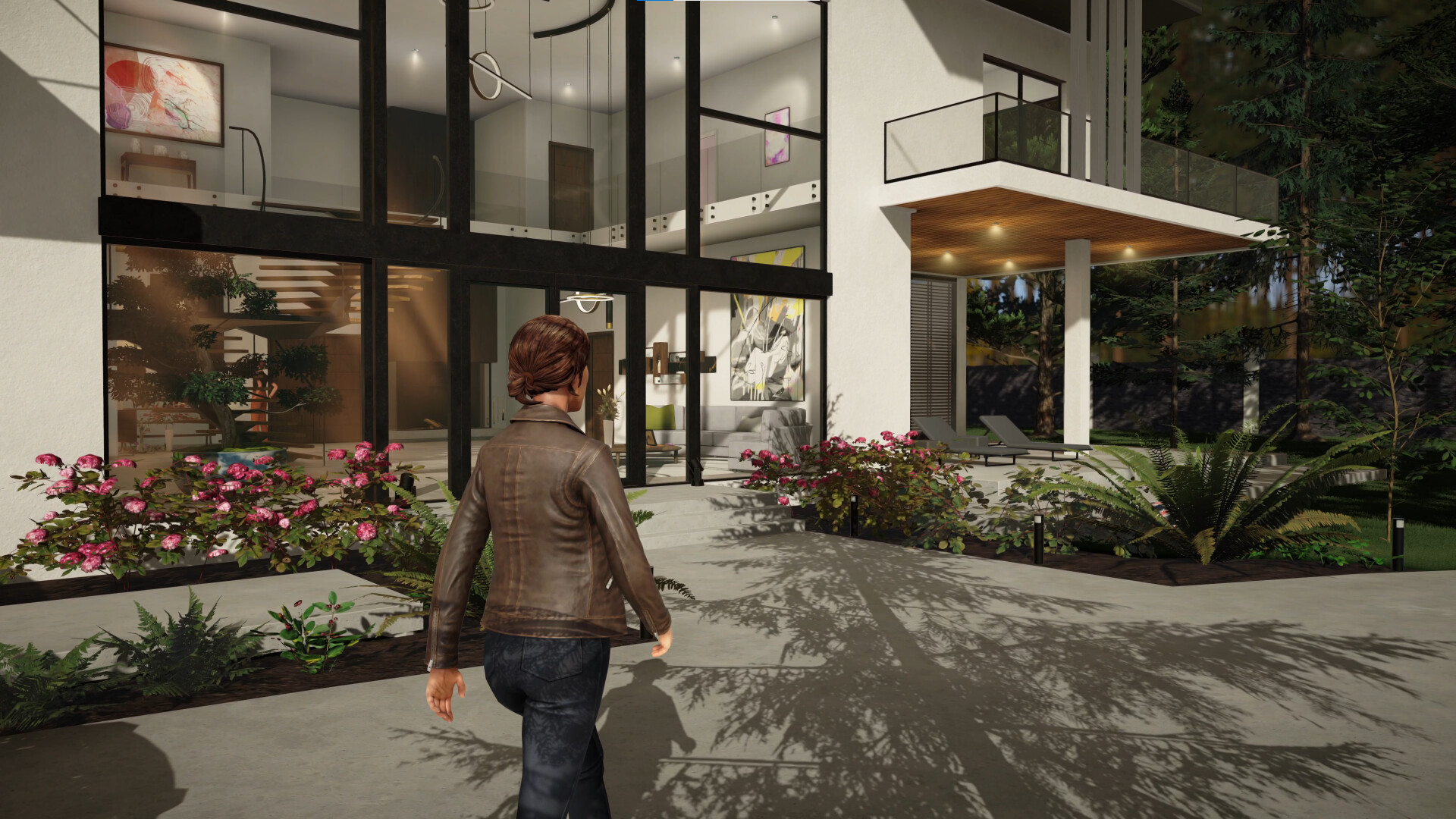 偵探白羅與角色互動