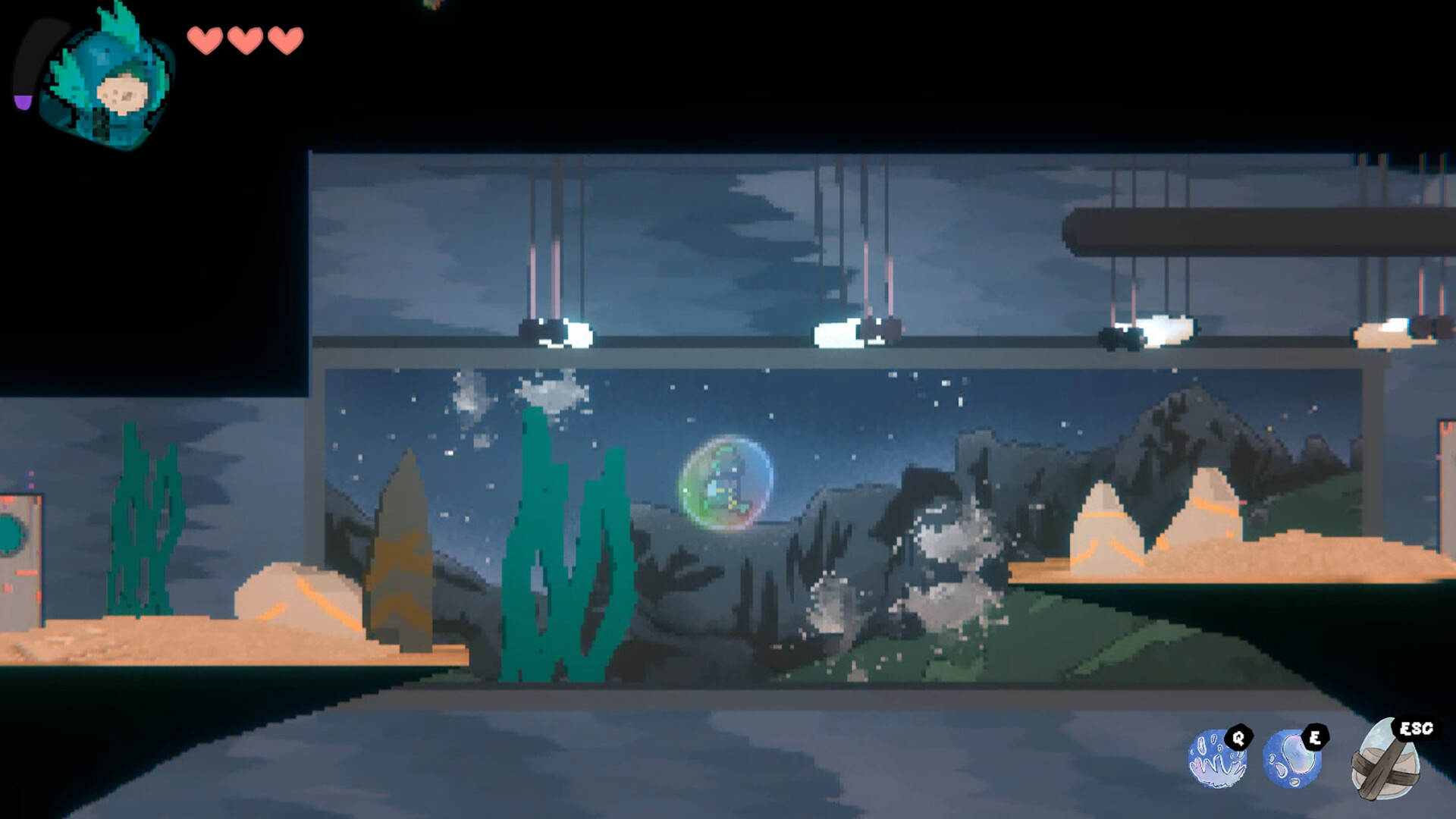 遊戲中明亮多彩的戶外場景,充滿了生命力。