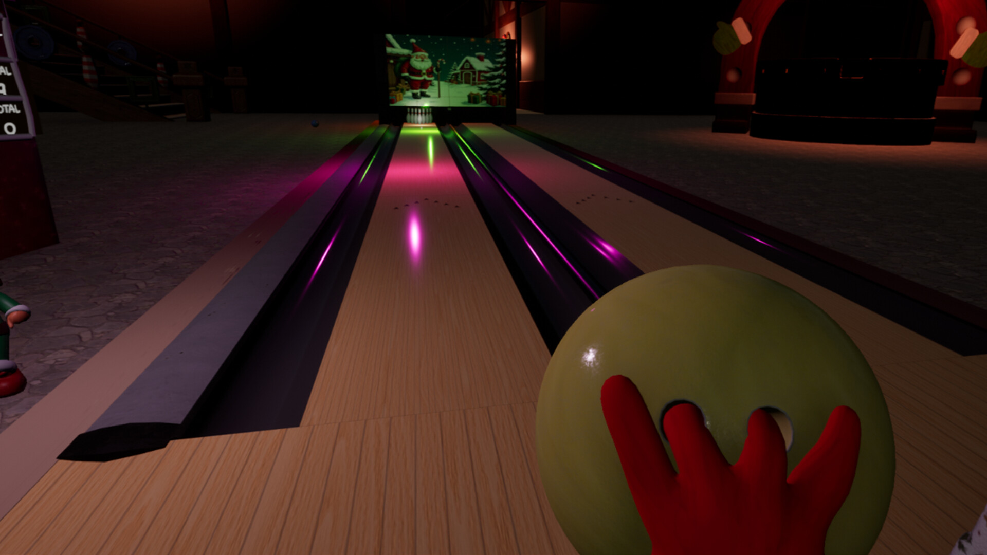 夢幻般的糖果手杖巷