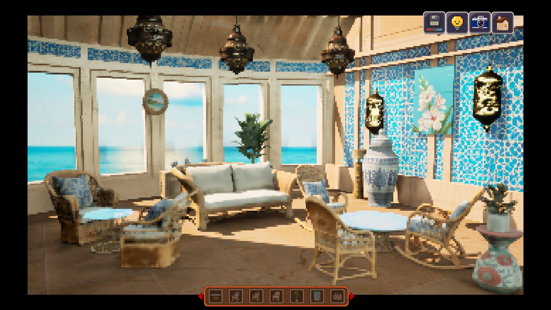 一間充滿音樂元素的房間