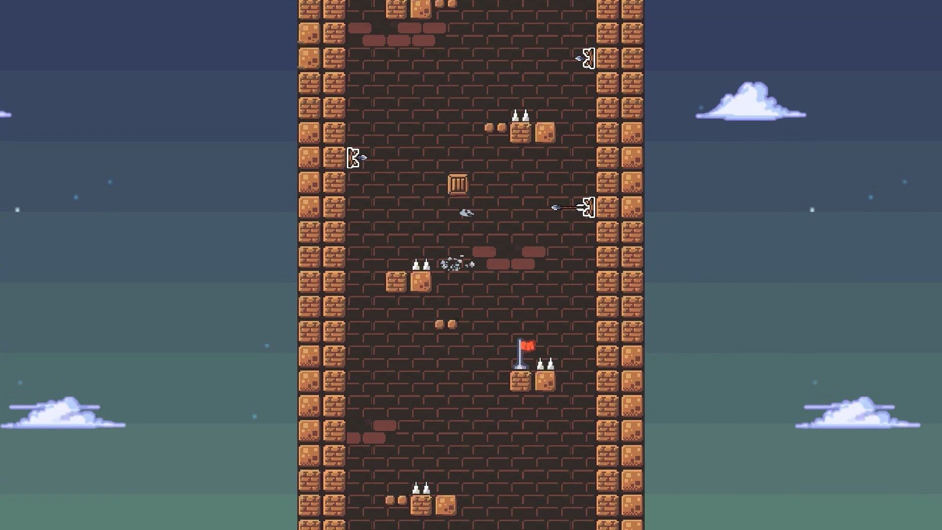 在充滿神秘氛圍的塔中不斷向上。