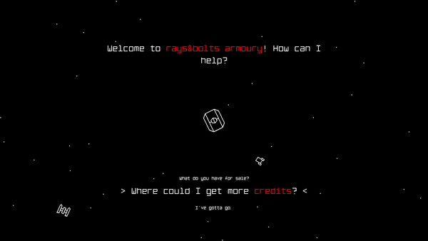 遊戲中的一個場景，玩家飛船接近一個行星或月球。