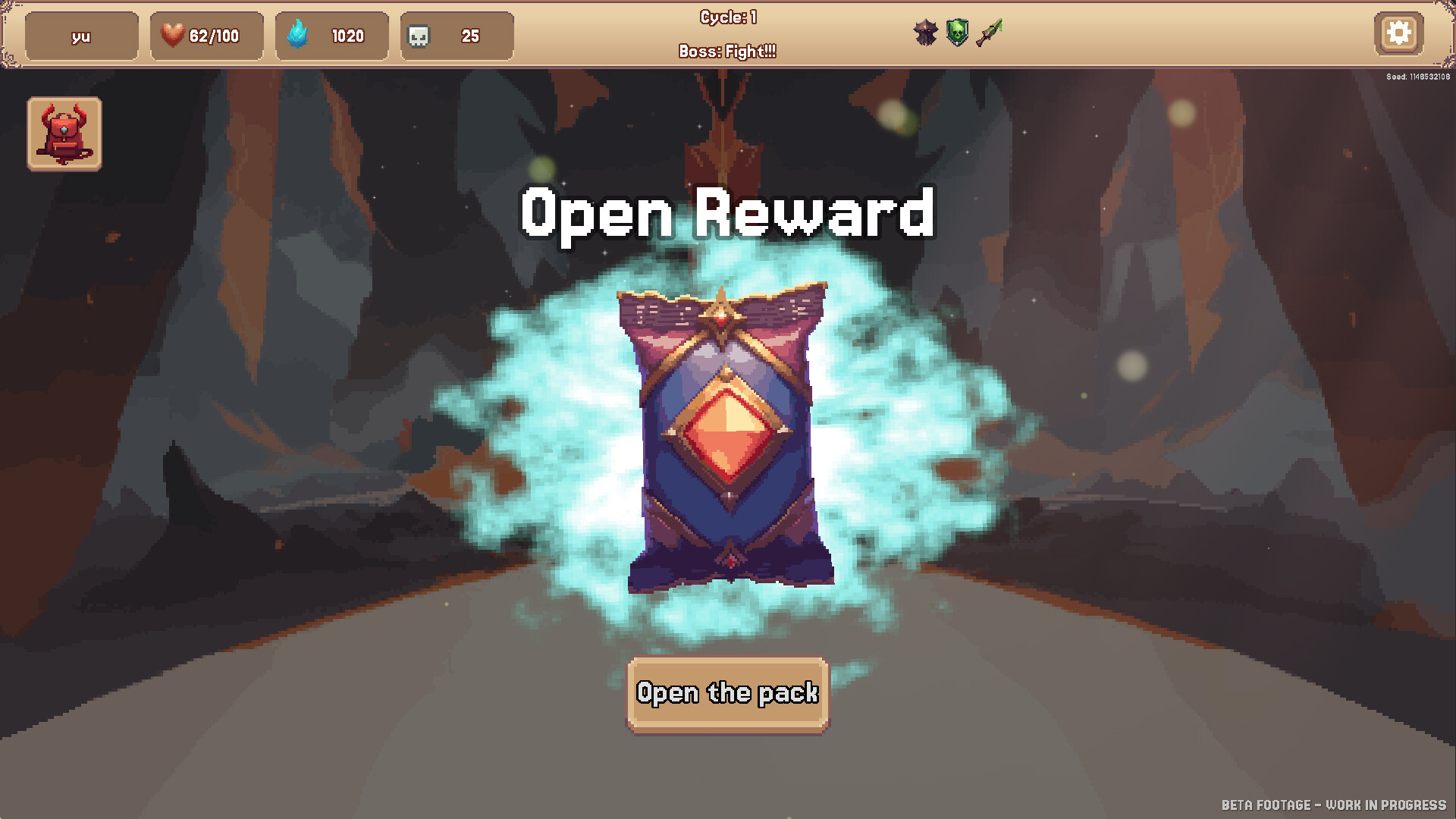 遊戲中充滿策略性的卡牌對戰畫面