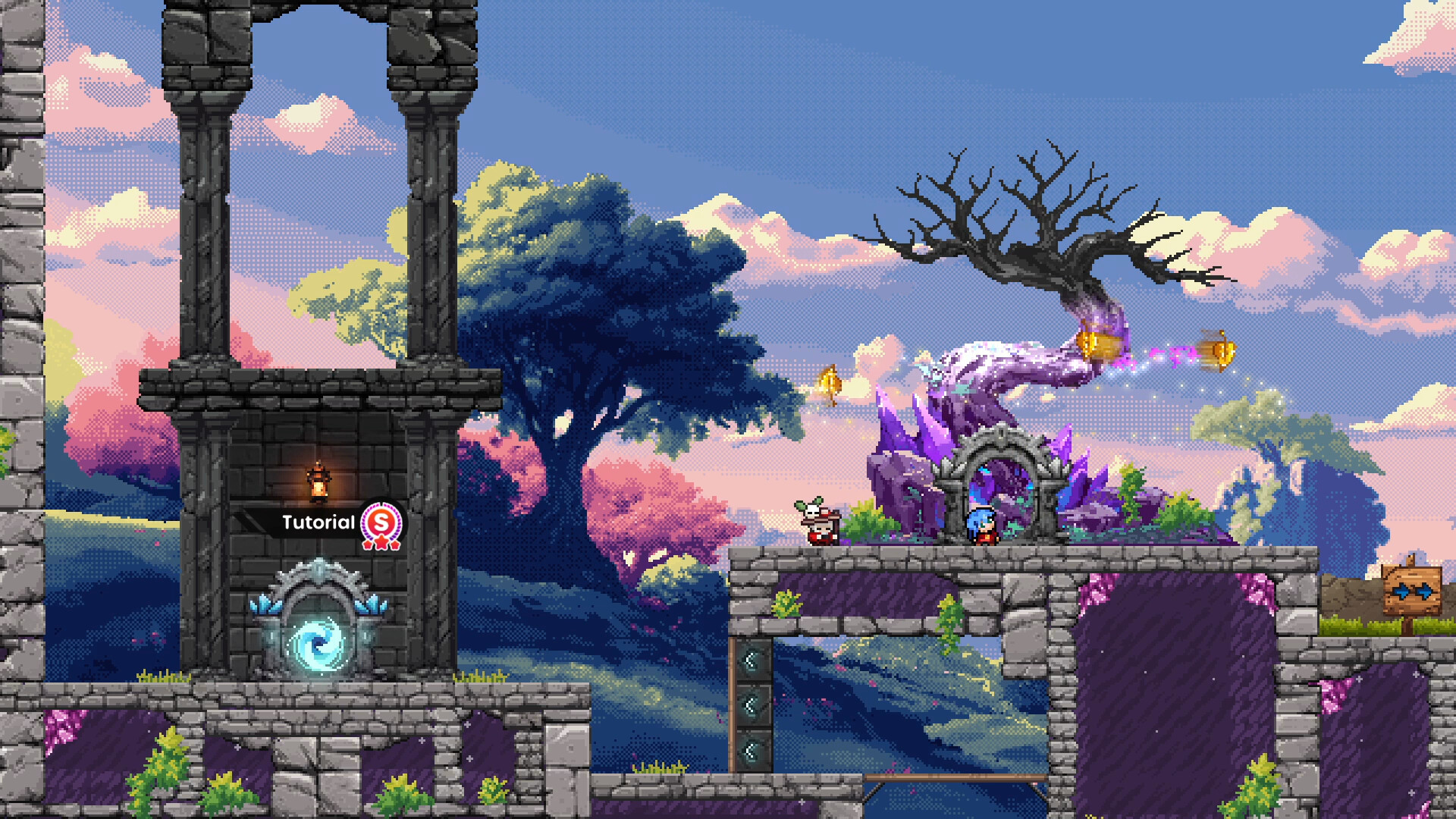 色彩鮮艷的遊戲世界