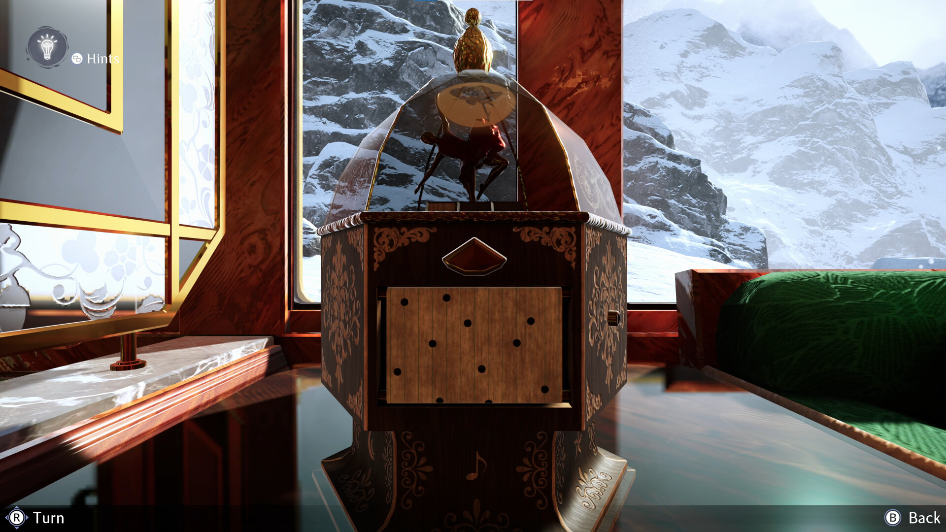 遊戲中的思維導圖介面