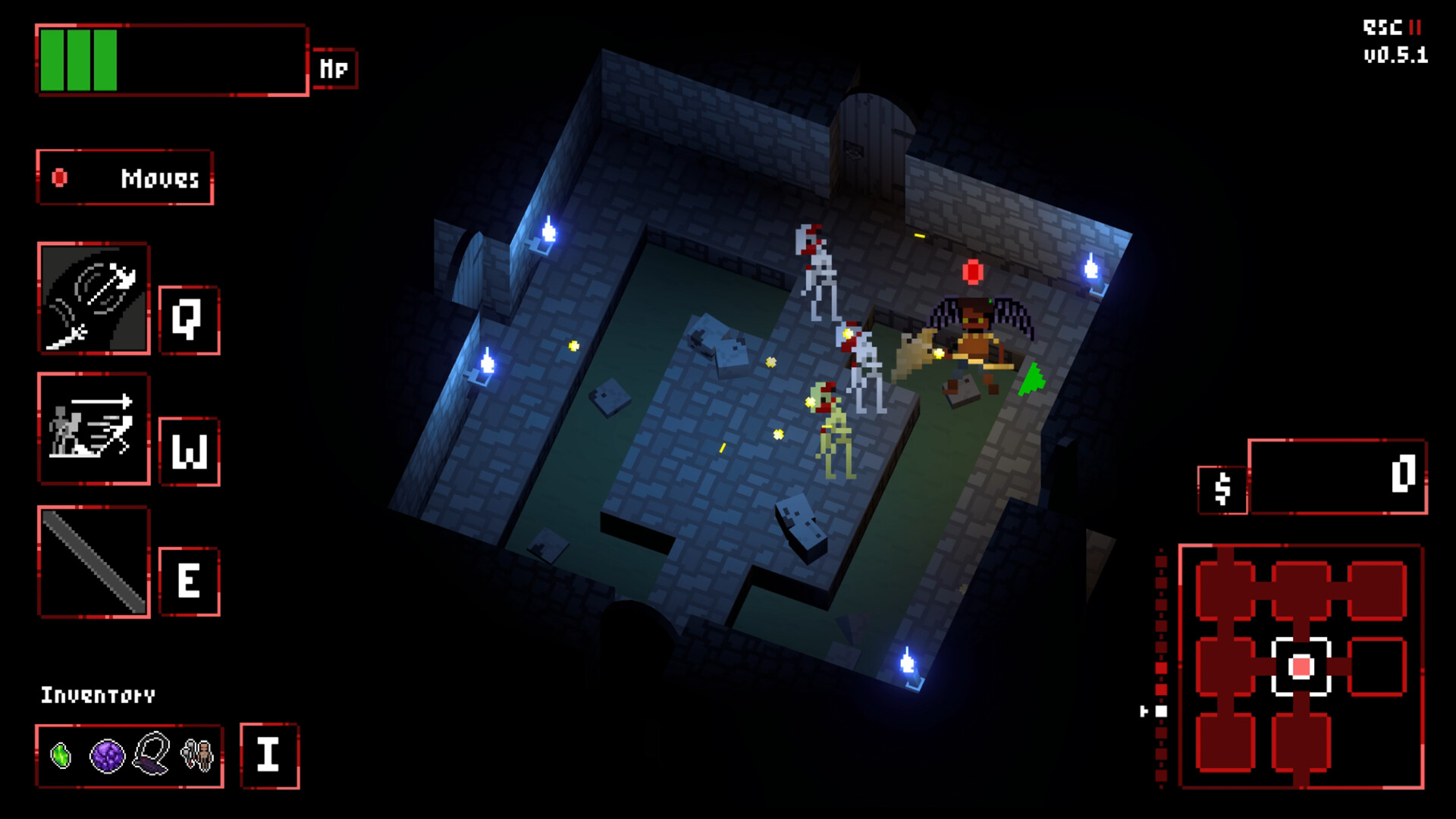 懼石堡壘的標題畫面，展現了遊戲的黑暗奇幻風格。