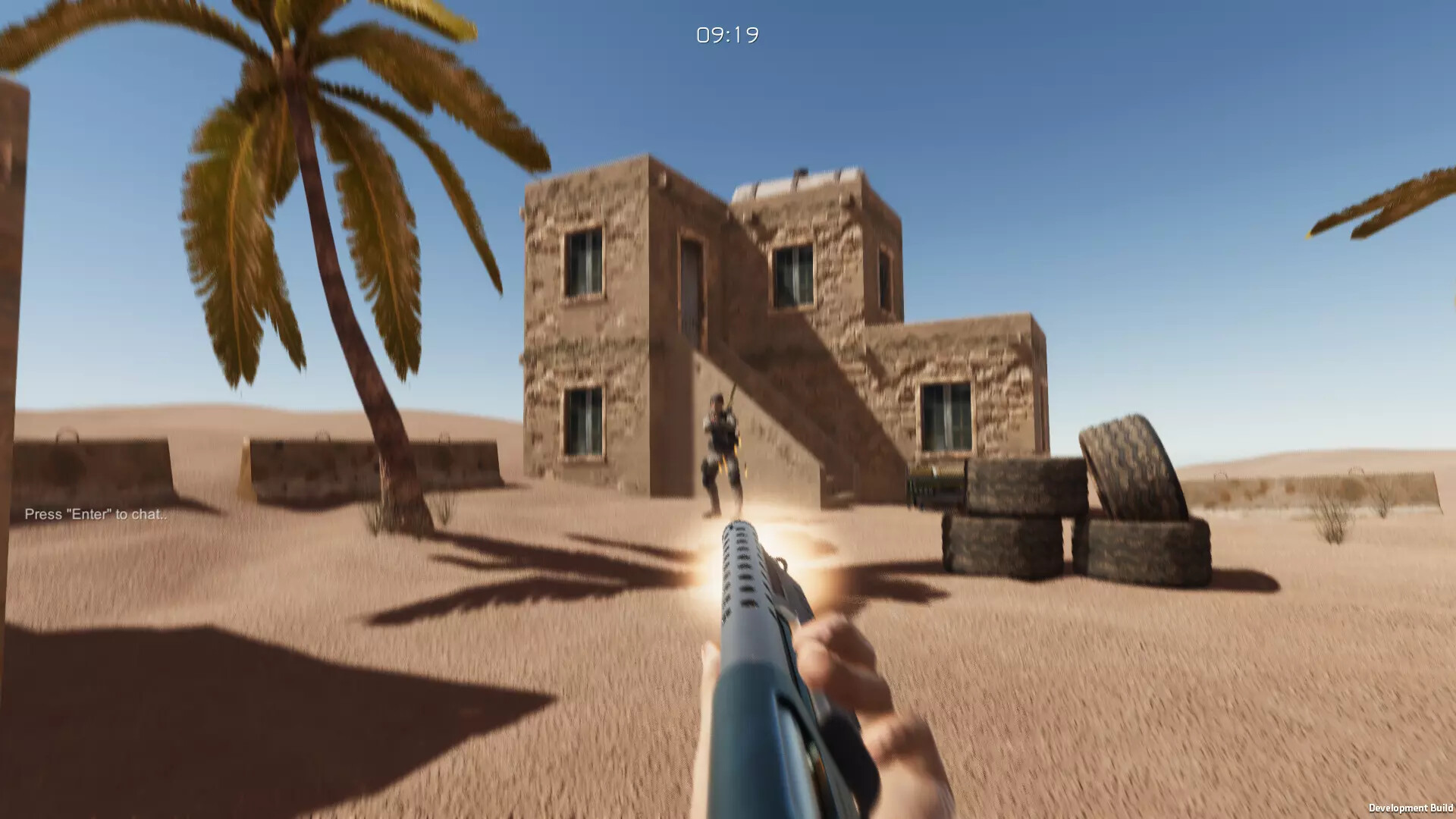 玩家需要利用掩體來躲避敵方砲火。