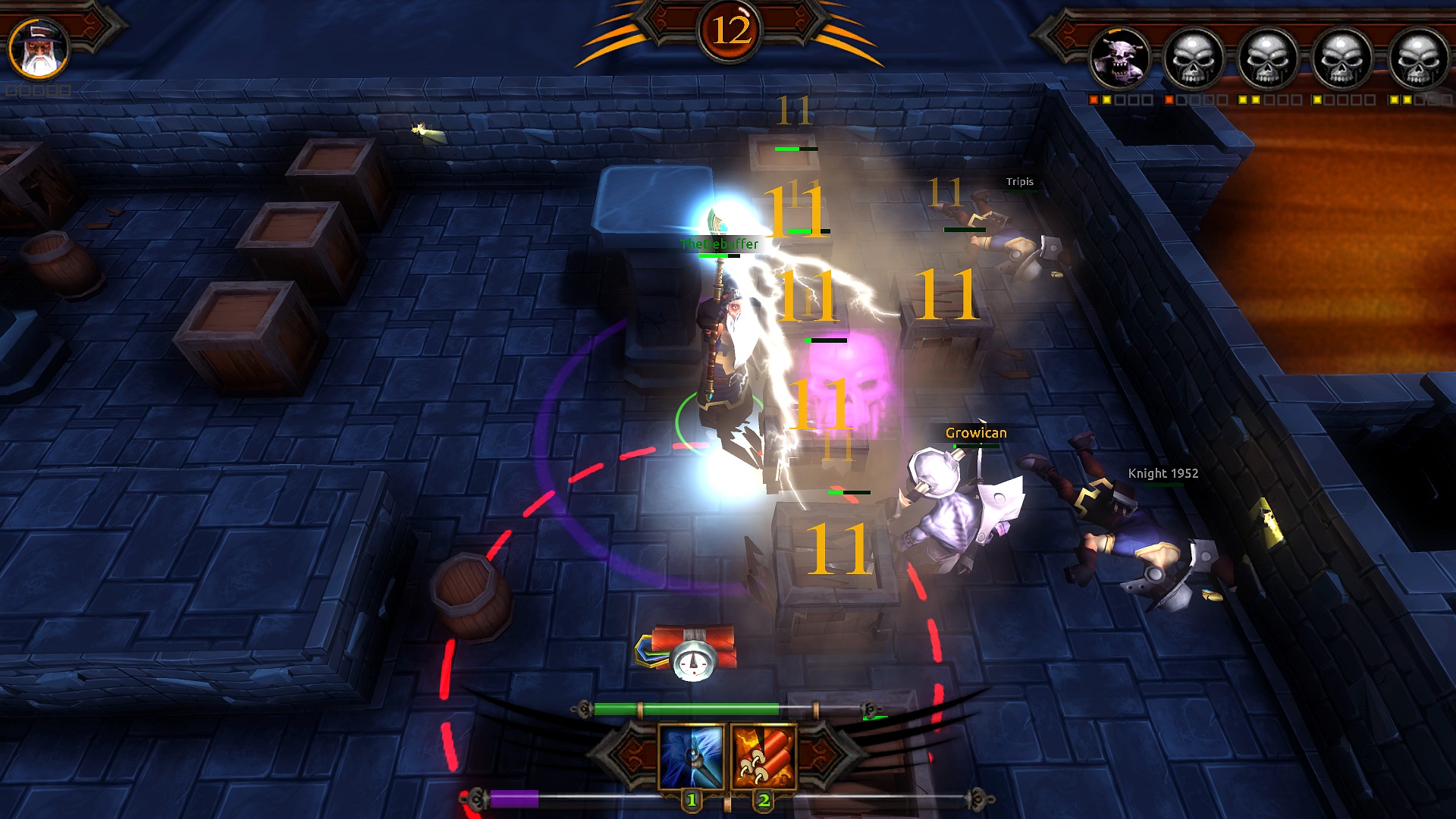 DEBUFF 獨特的殺戮球模式,結合了足球與戰鬥。