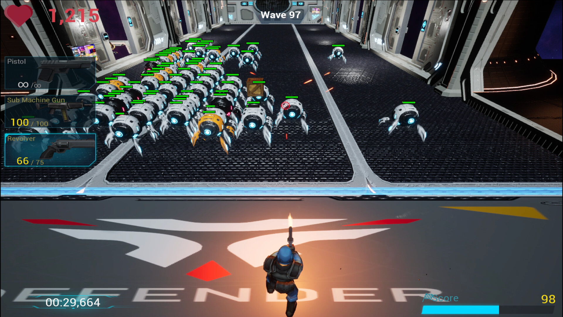 遊戲中的視覺特效十分華麗，充滿科幻感。