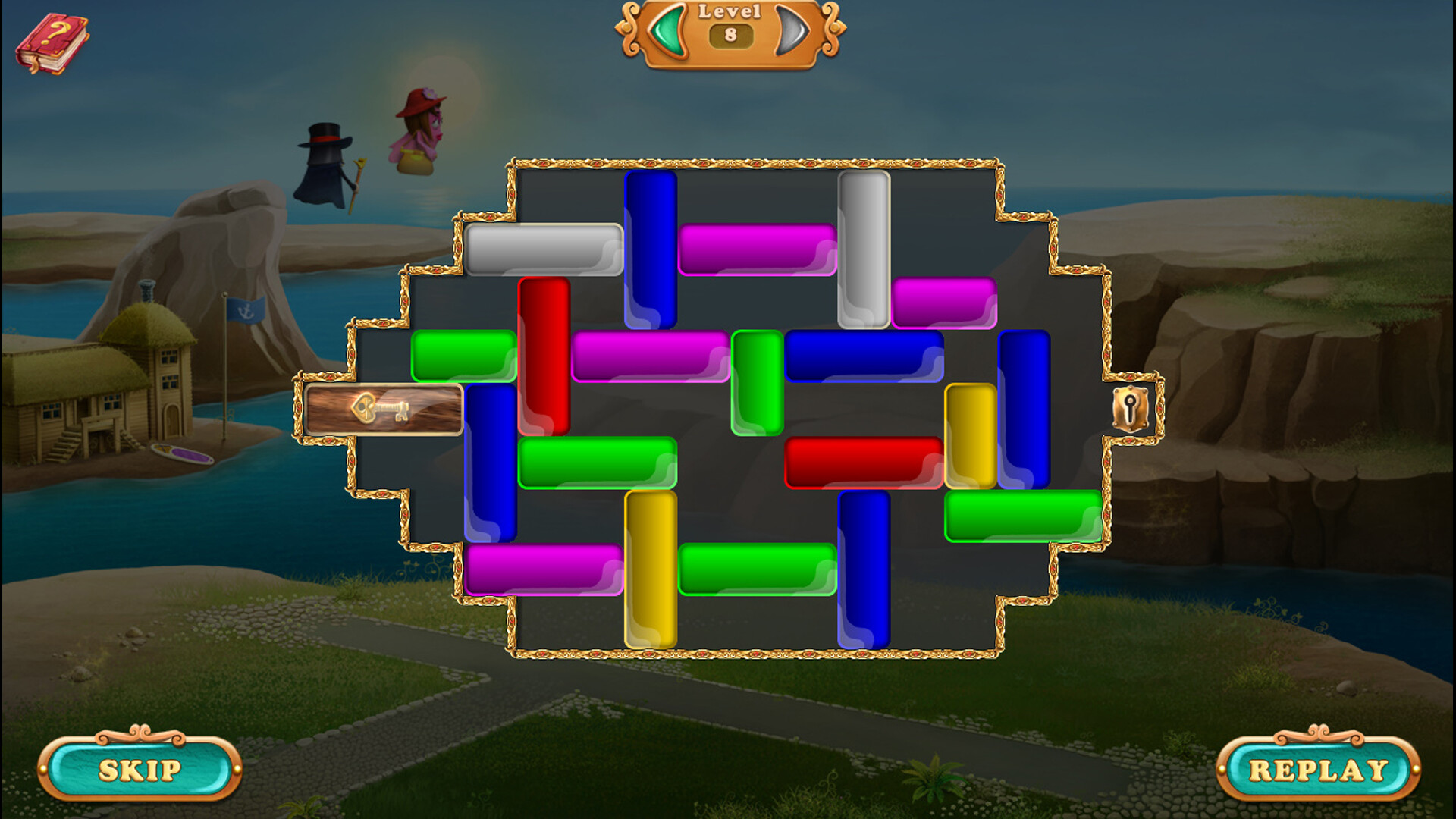 遊戲中的另一個小遊戲，可能是隱藏物件或類似的解謎玩法。