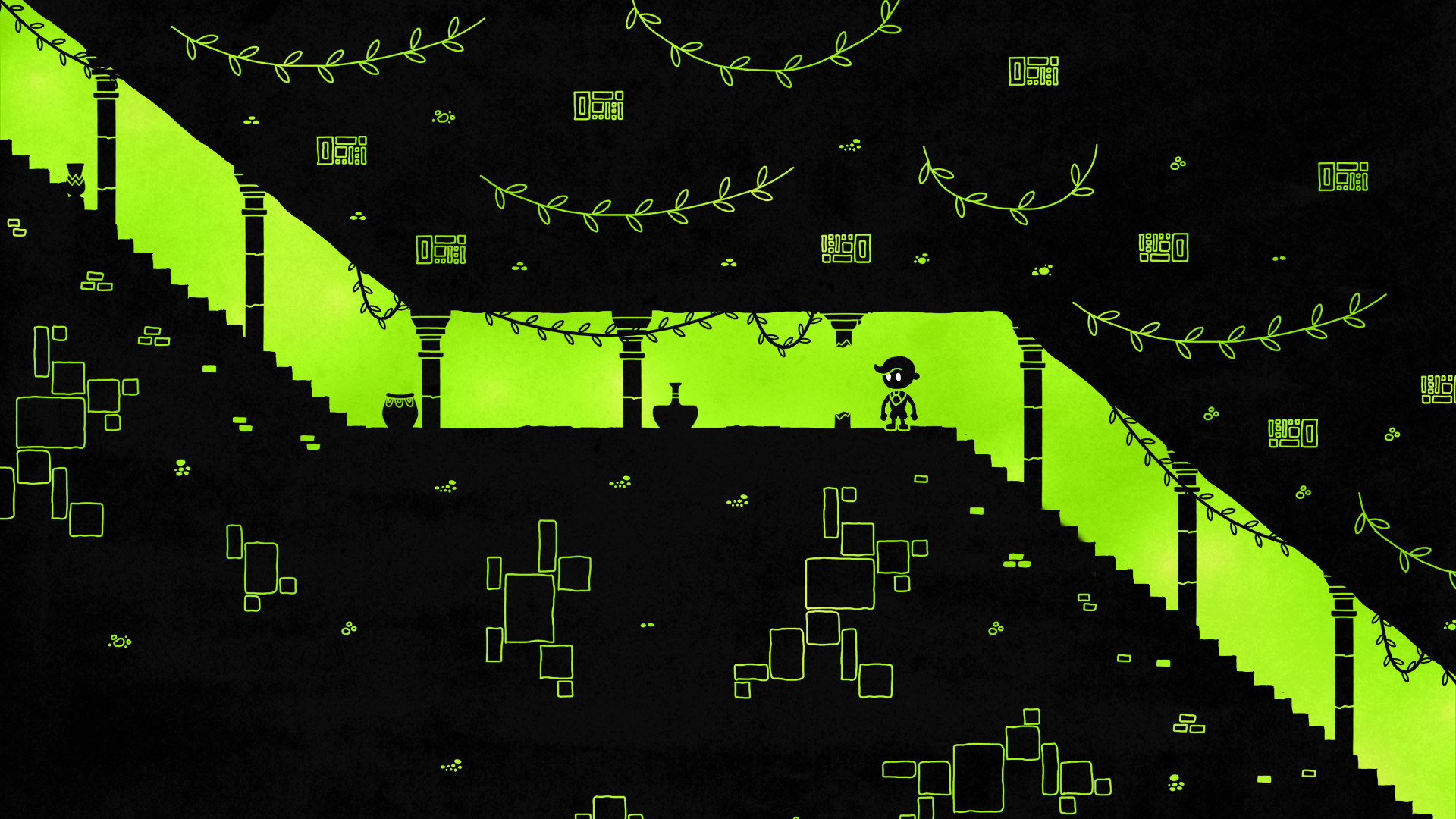 獨特的剪影藝術風格。