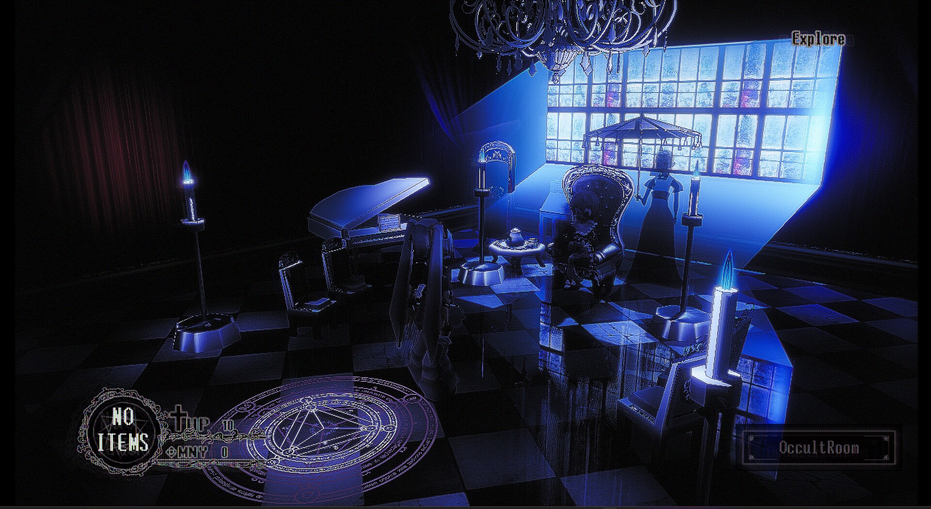 遊戲中緊張刺激的彈幕射擊戰鬥畫面