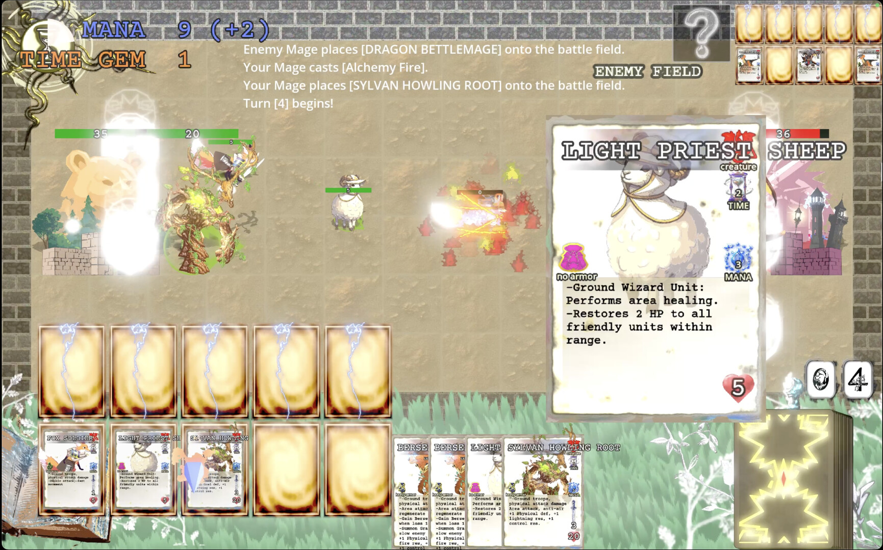 遊戲的主視覺圖，展現了魔法師對抗大軍的宏大場面。