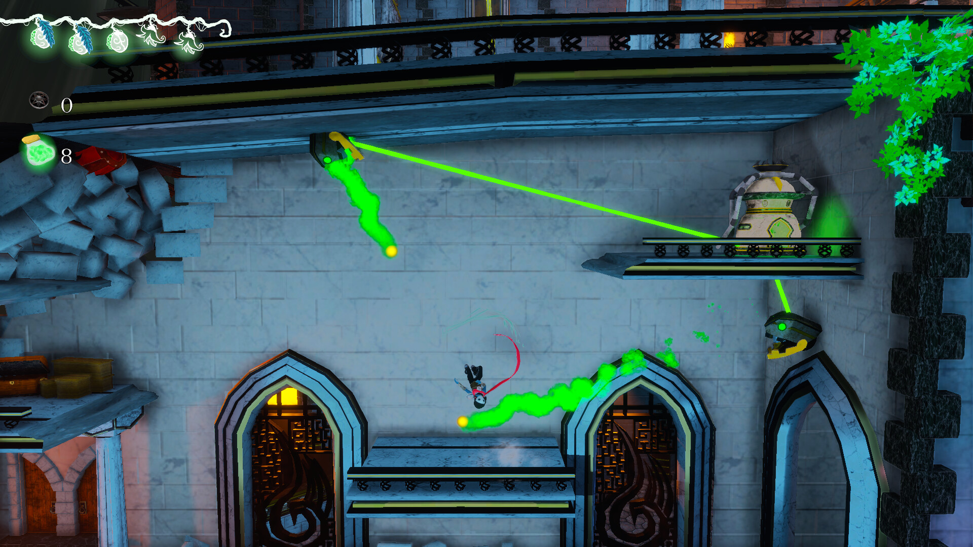 《Vínculo》遊戲中充滿氛圍感的場景