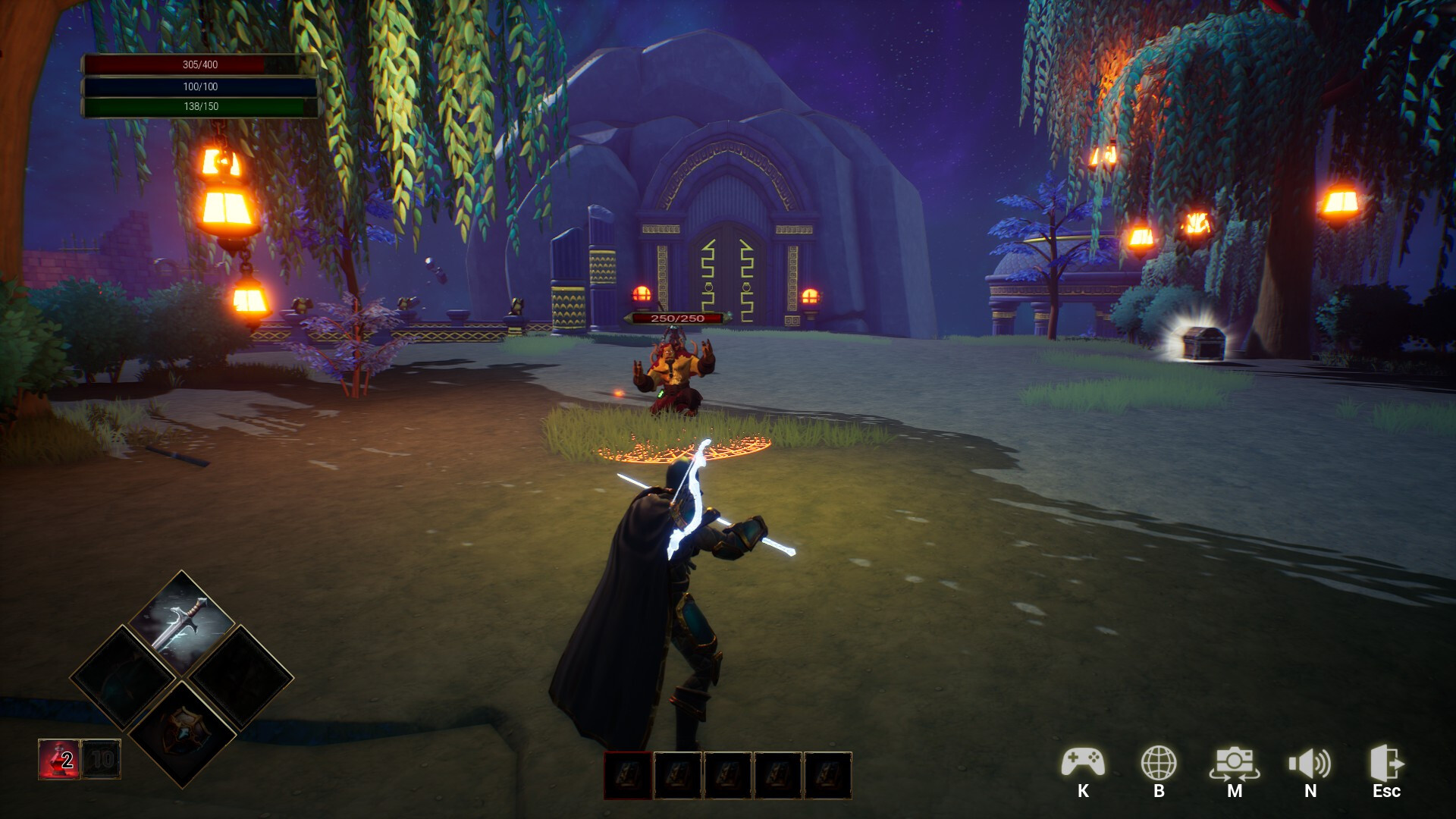 角色背對著鏡頭,望向遠方,展現出一種孤獨英雄的氛圍。