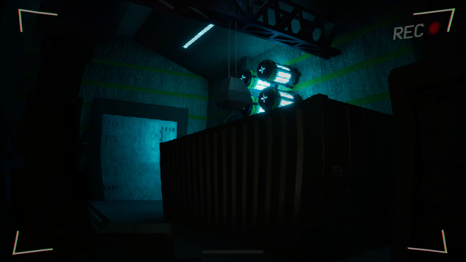 地堡中廢棄的設施