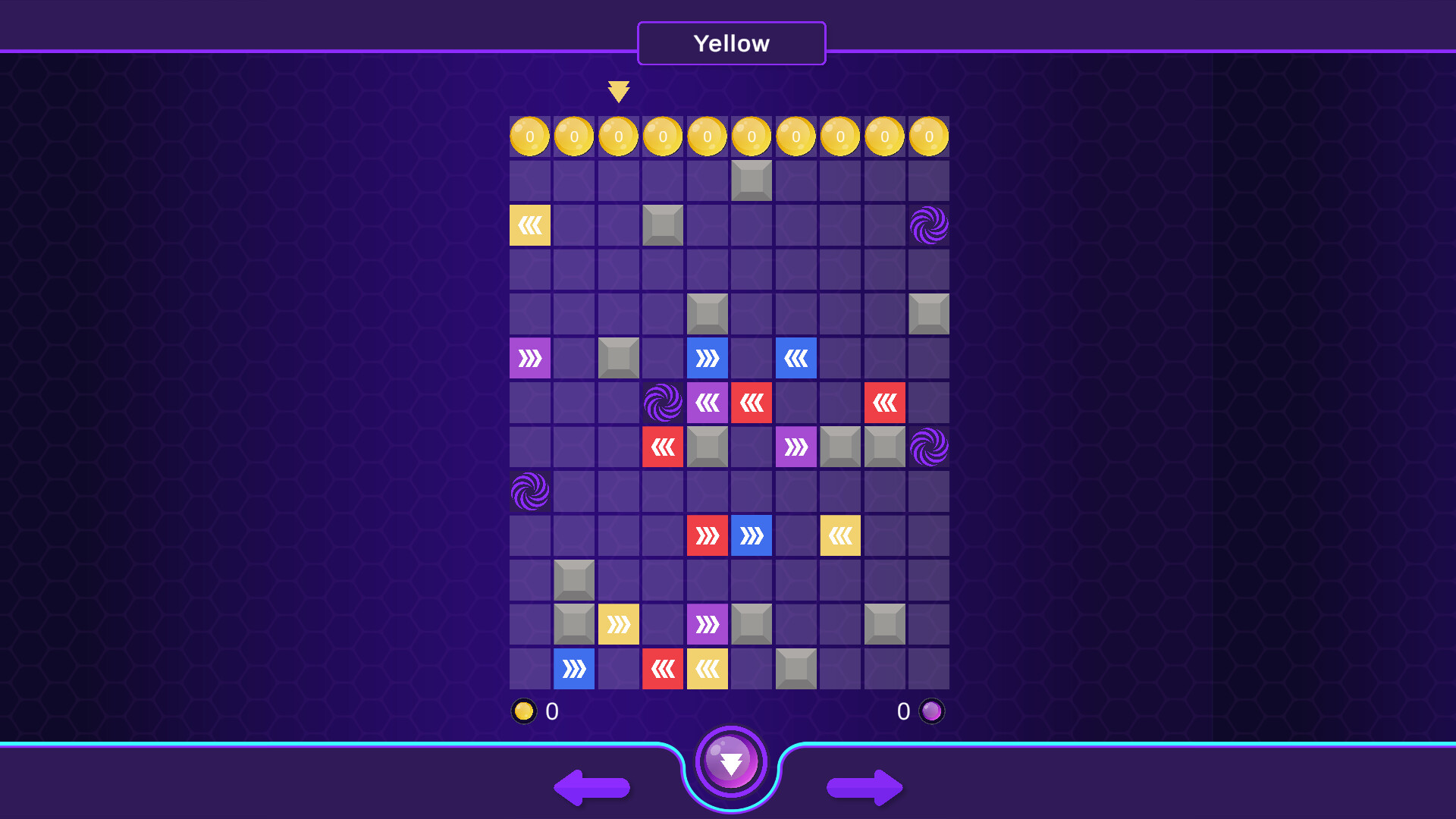 遊戲主畫面展示了充滿活力的霓虹燈美學