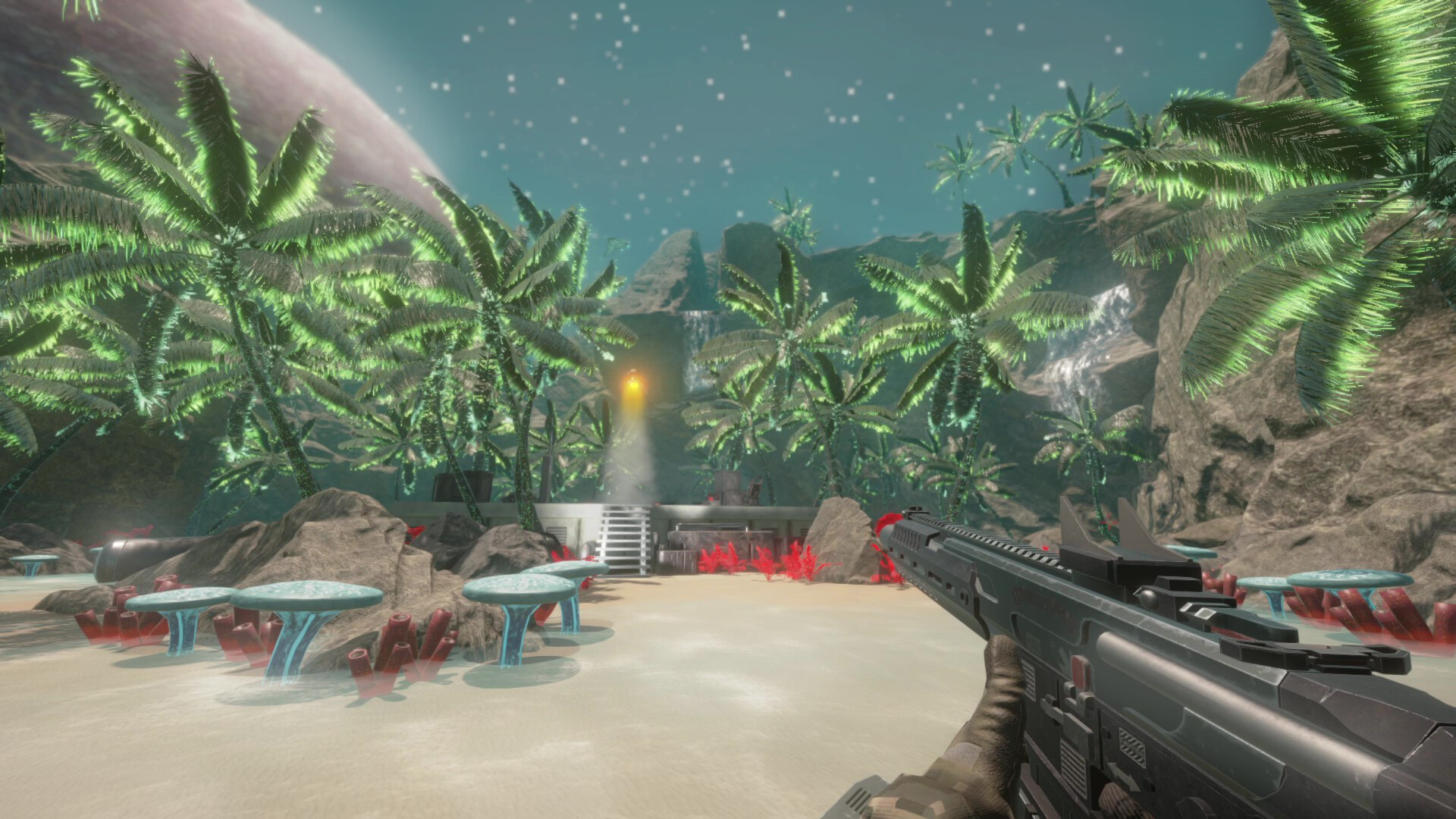 四人小隊整裝待發，準備迎接挑戰。