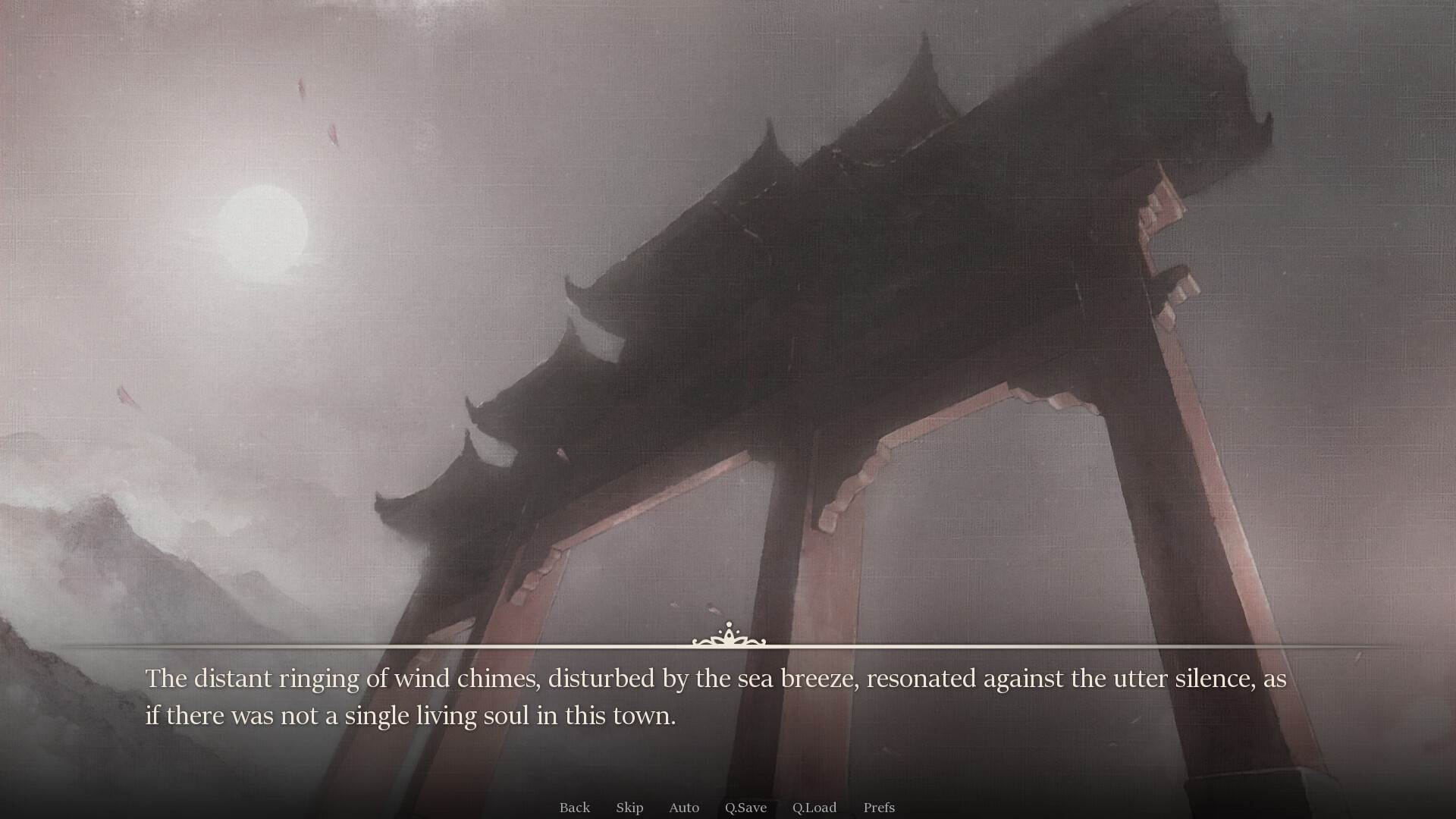 女神愛心在一個寧靜的場景中