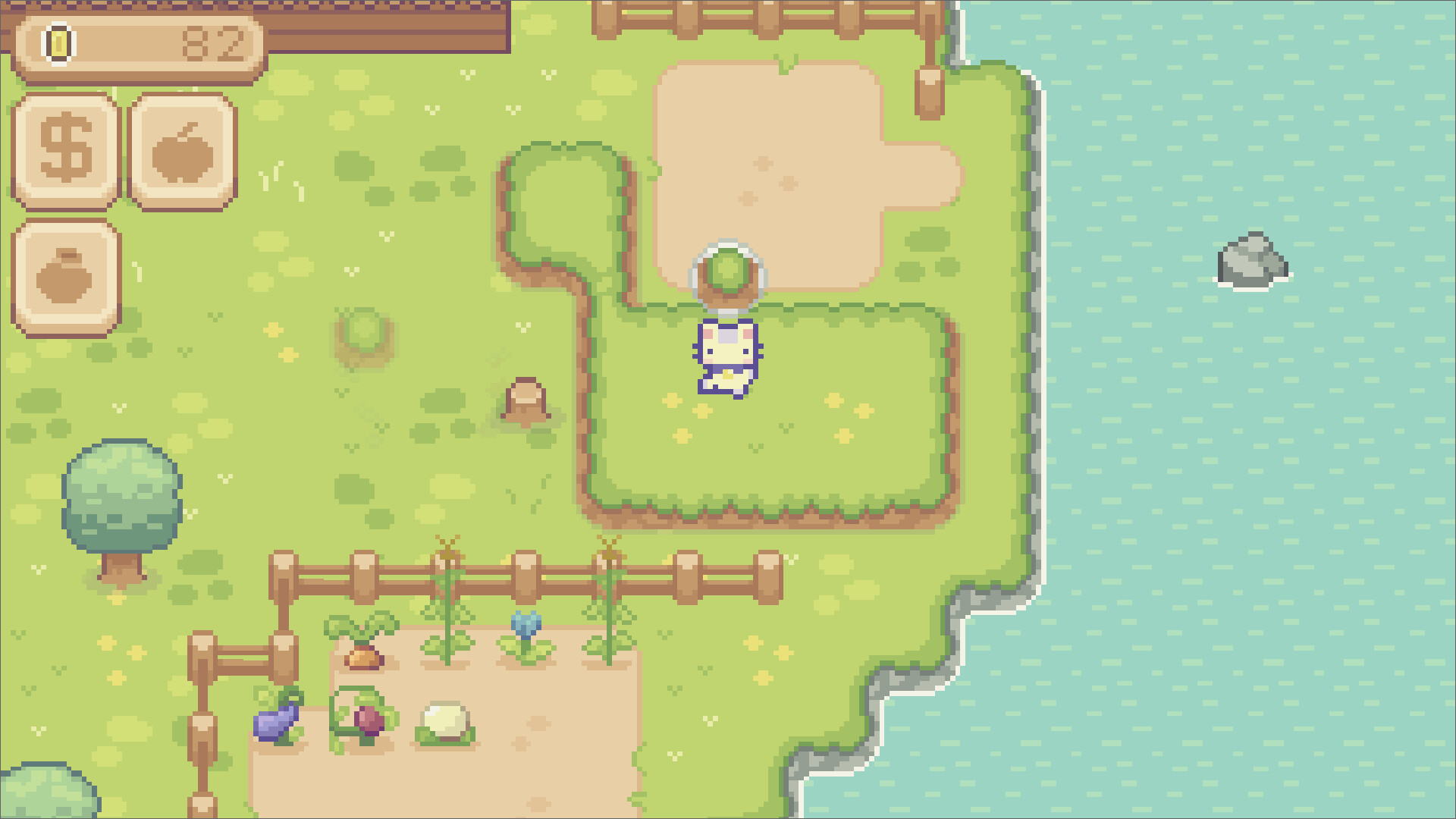 玩家建造的溫馨農場小屋