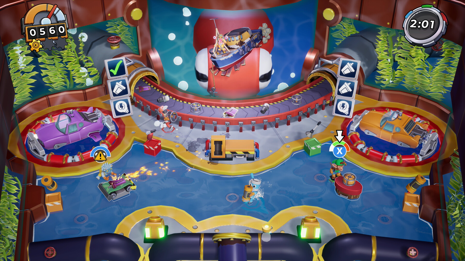 胡鬧修車遊戲畫面