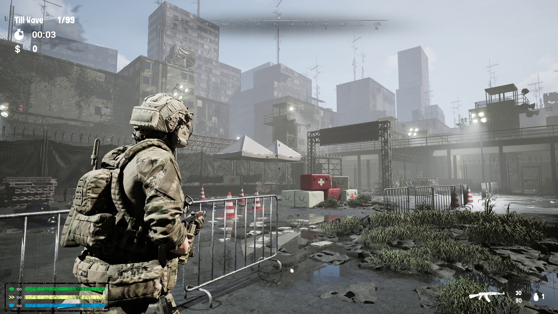 Glory Defence 遊戲戰鬥場景