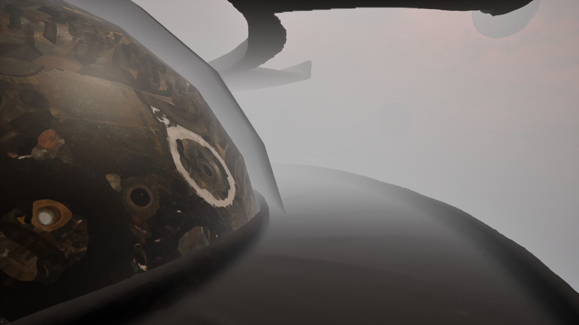 遊戲中充滿超現實風格的場景