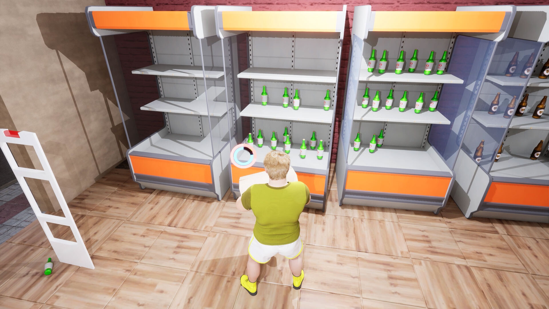 遊戲中的一個場景，展示了開發團隊精心設計的環境細節。