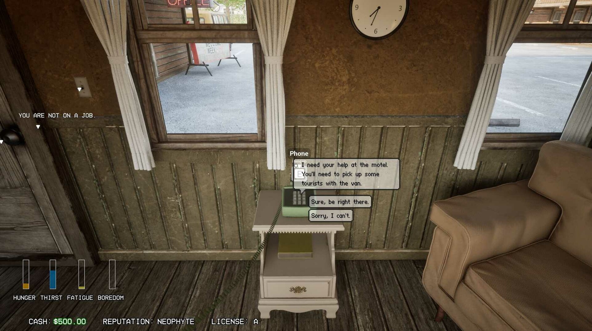 玩家在車庫中對自己的愛車進行維修和保養。