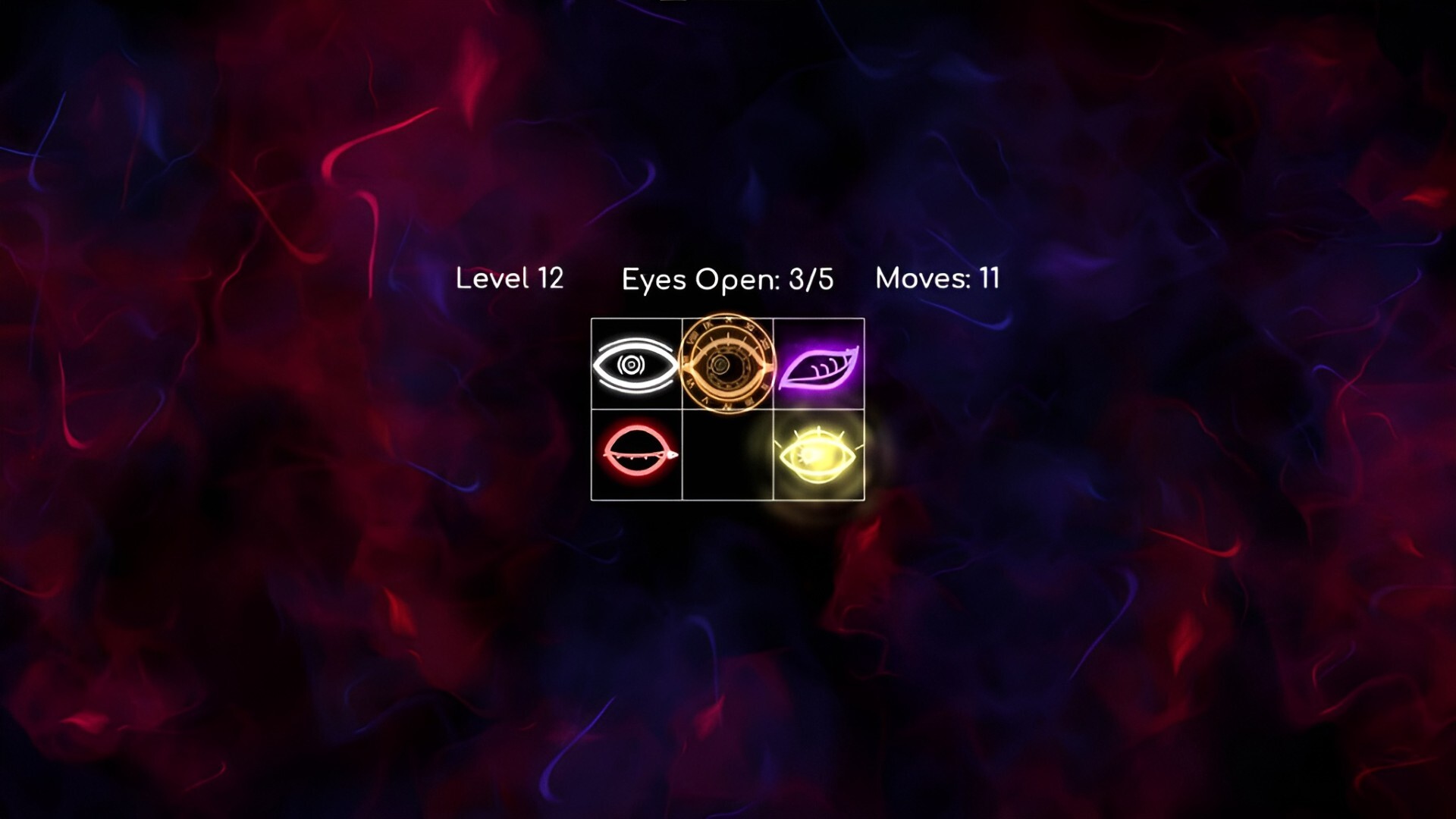 一個充滿未來感和抽象線條的關卡設計