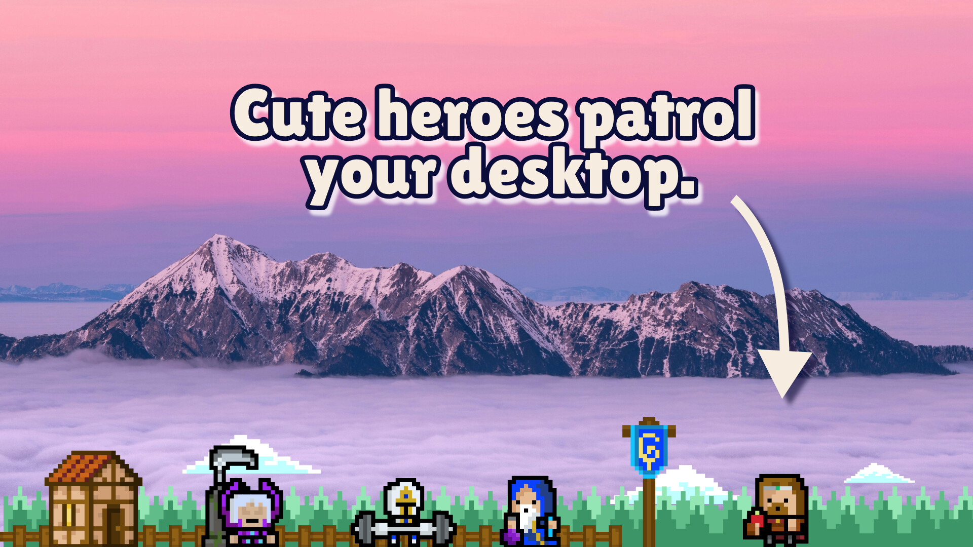 英雄們在綠意盎然的森林場景中巡邏與戰鬥