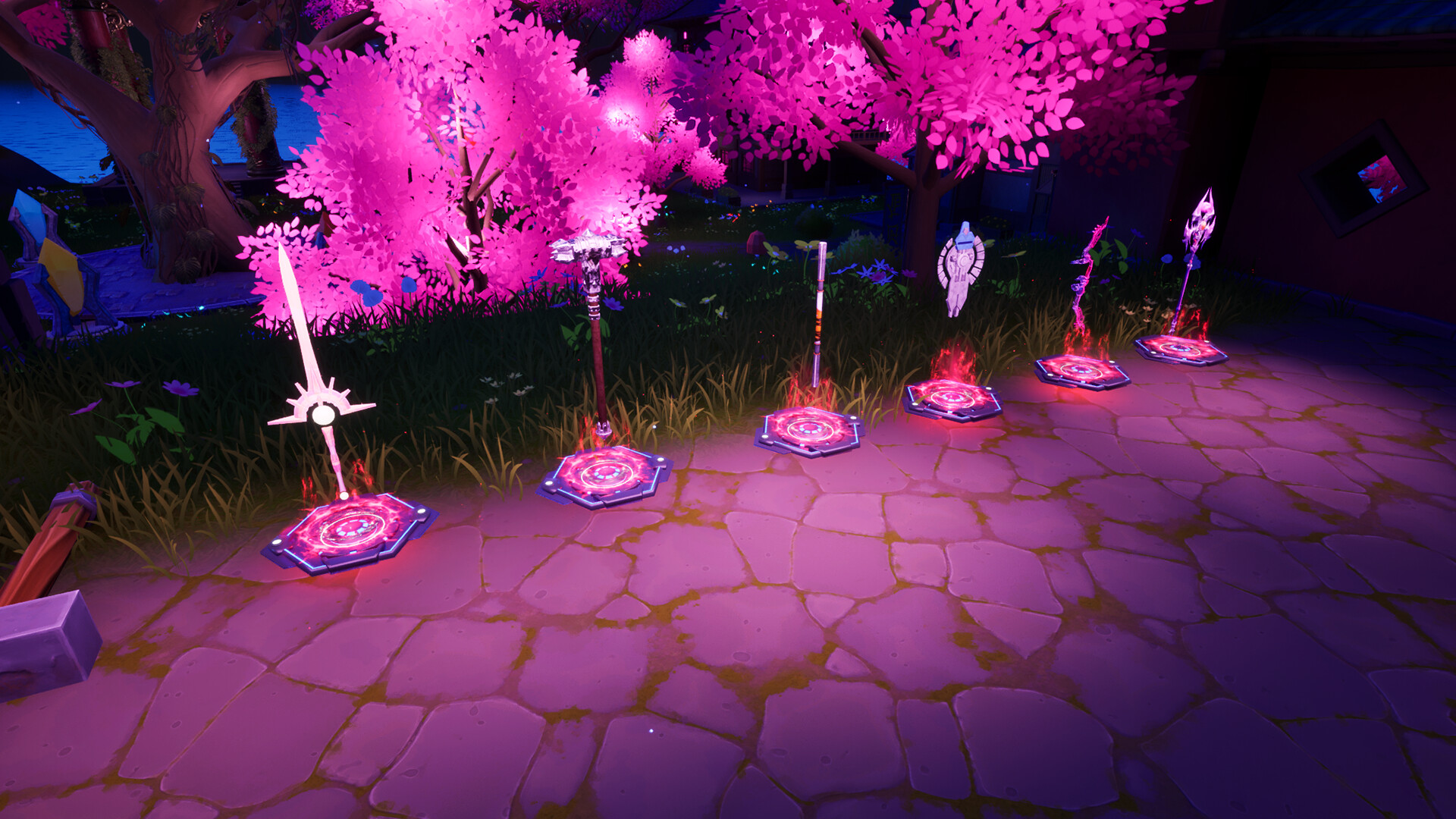 遊戲中的一個寧靜場景