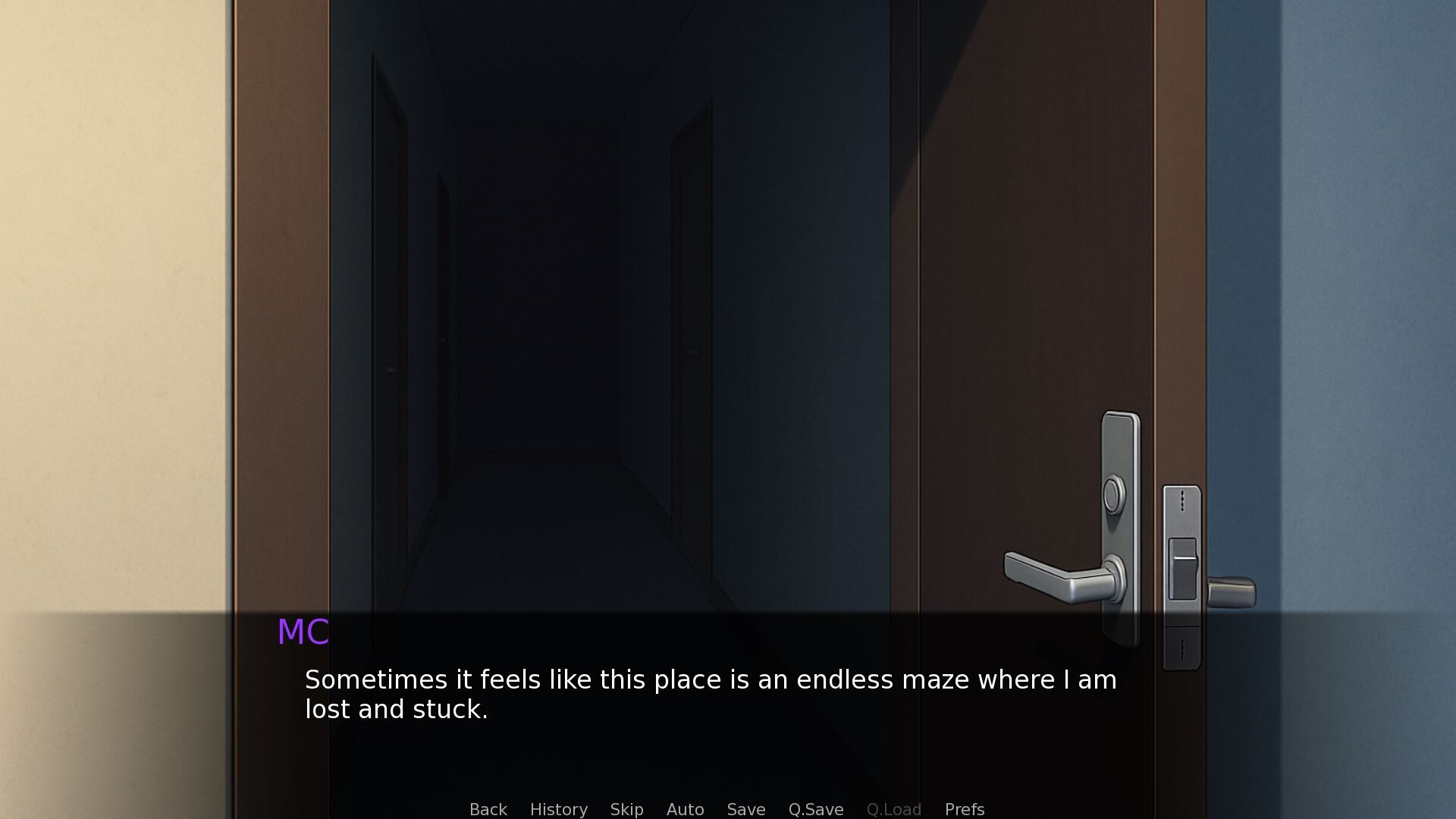 遊戲中的對話場景