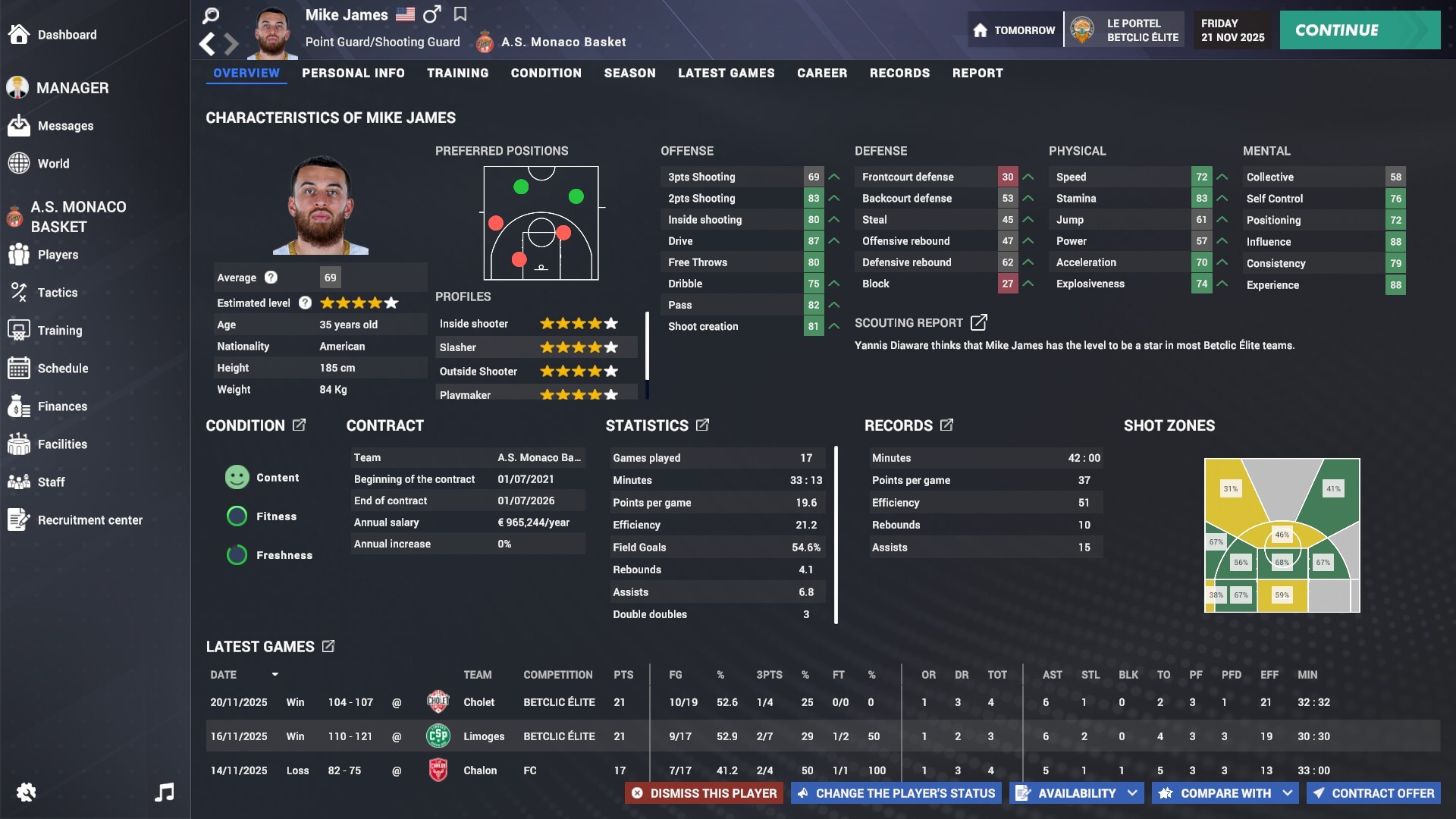 全新的3D比賽畫面