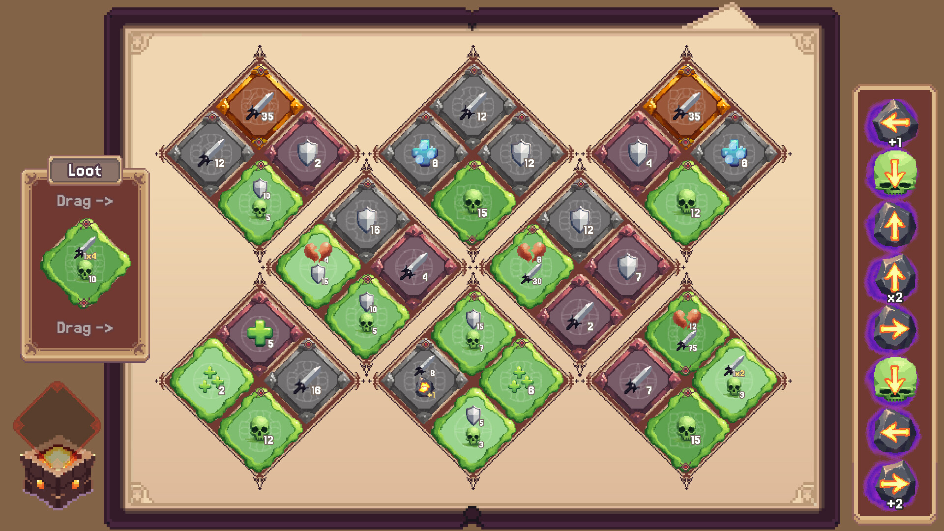 玩家可以自由選擇前進路線與挑戰