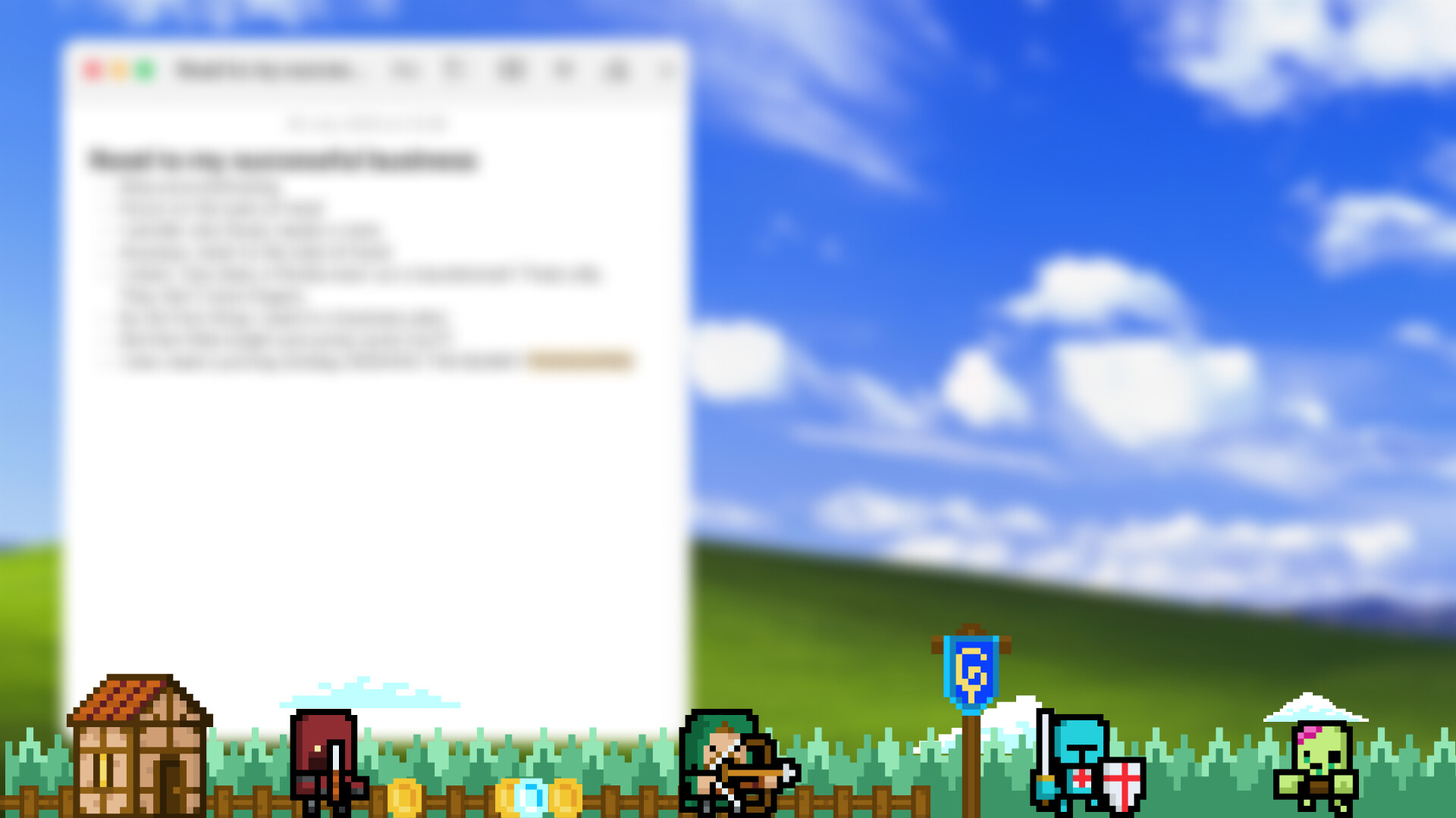 玩家可以查看每位英雄的詳細裝備與進度