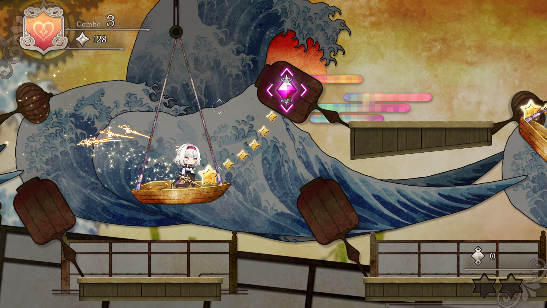 遊戲中的對話與劇情演出,呈現了豐富的角色情感。