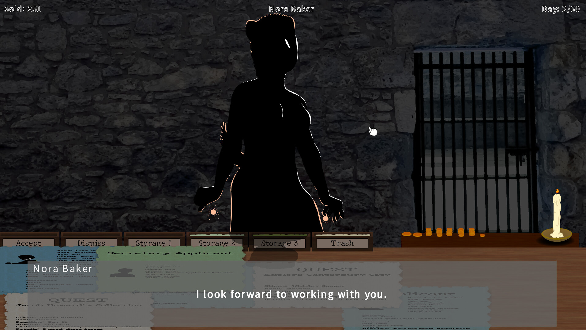 遊戲畫面展示了桌上堆積如山的金幣，象徵著玩家的財富積累。