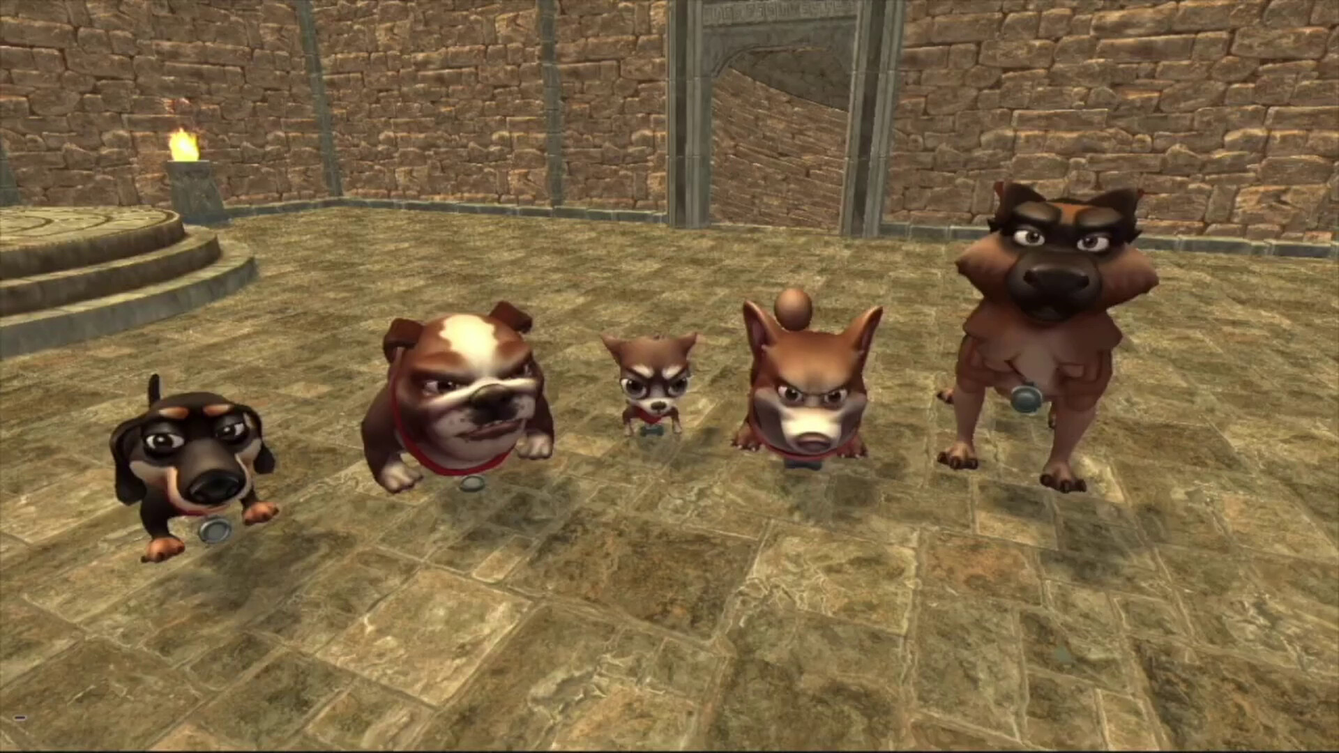 遊戲中的場景與敵人