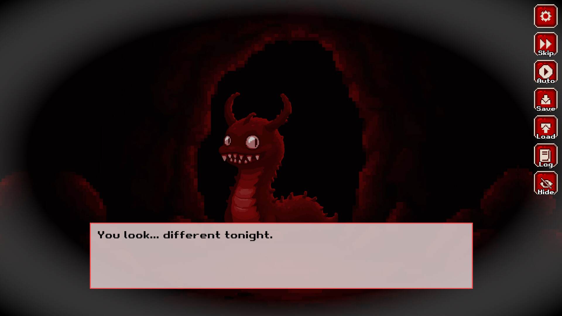 遊戲中的一個場景，似乎是某種儀式或神秘地點。