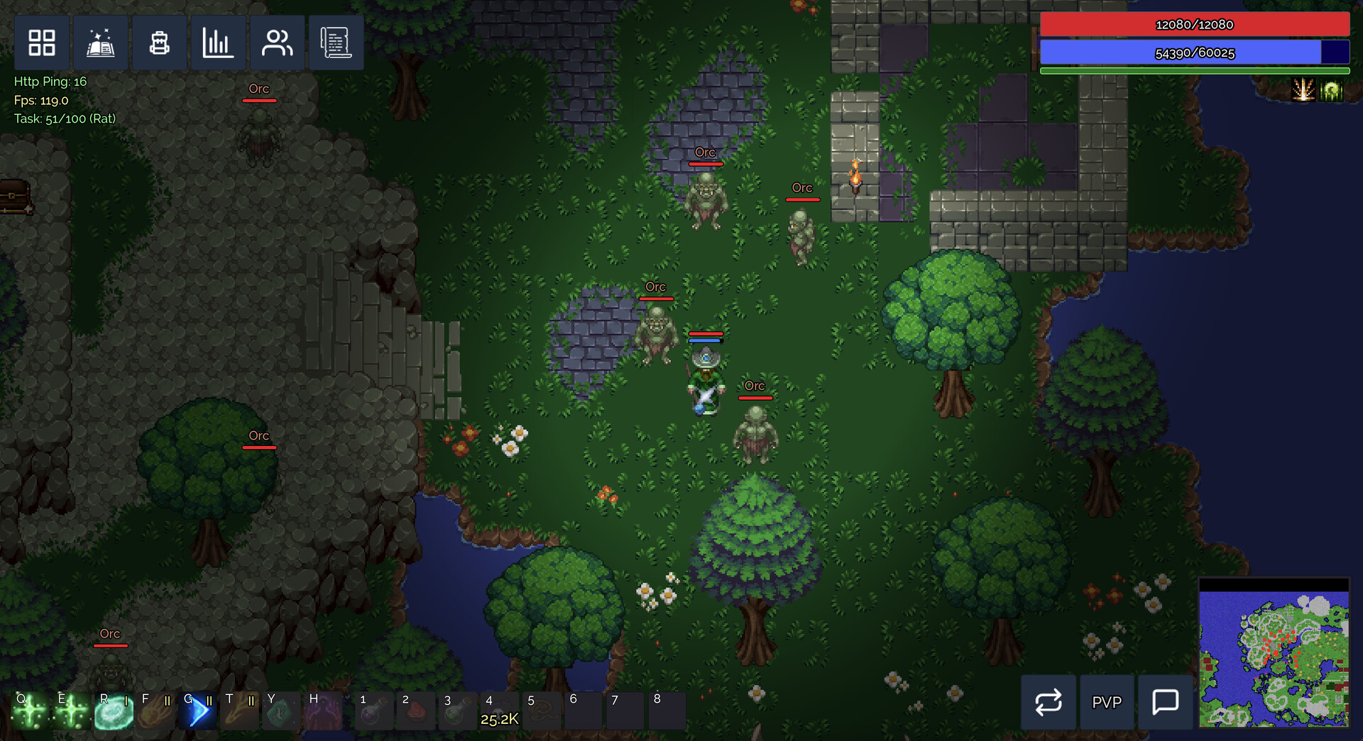 遊戲中的一個建築內部，可能是一個玩家小屋或商店，展示了豐富的裝飾細節。