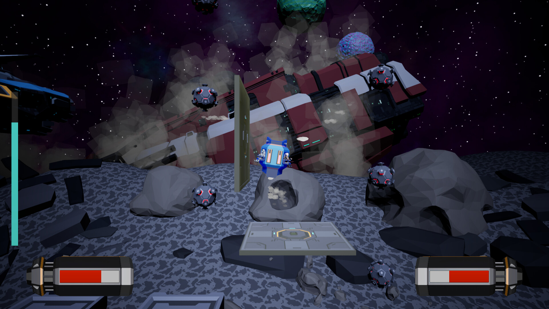 CoThrust 雙人合作遊戲畫面