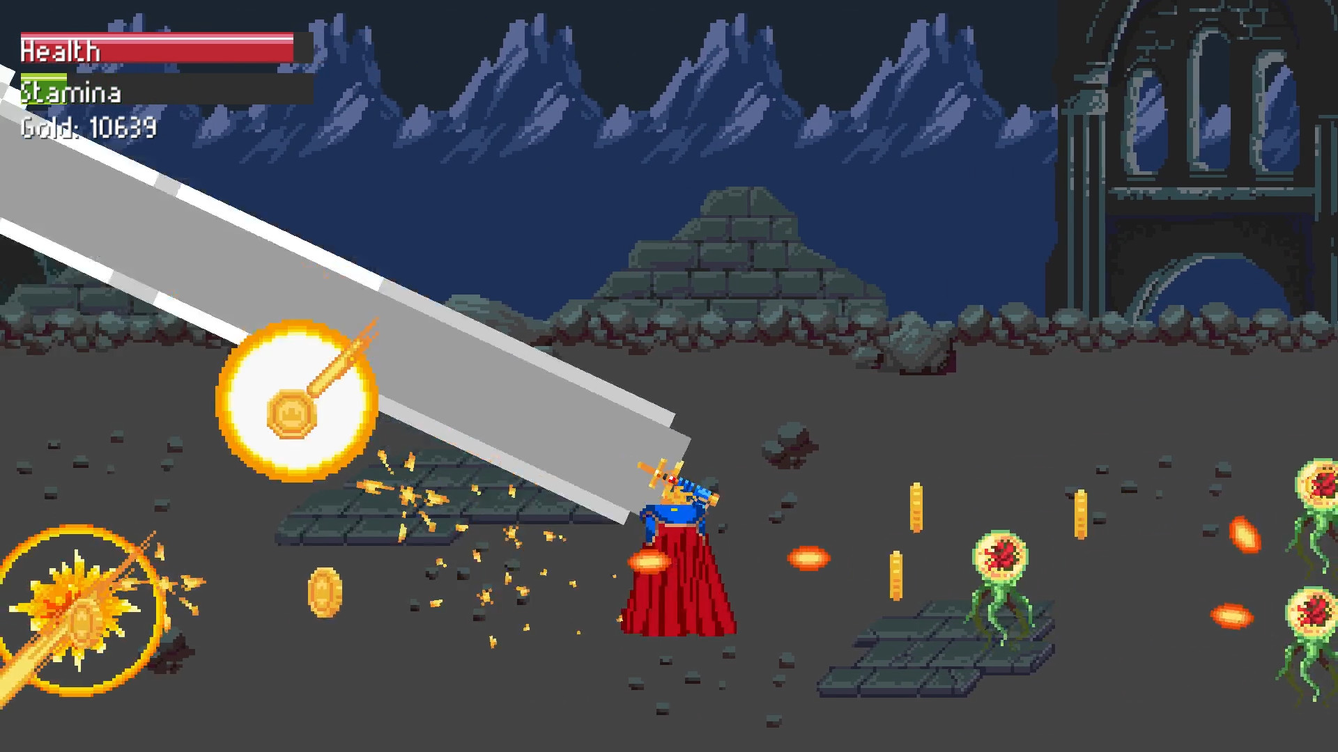 與巨大的敵人進行對決