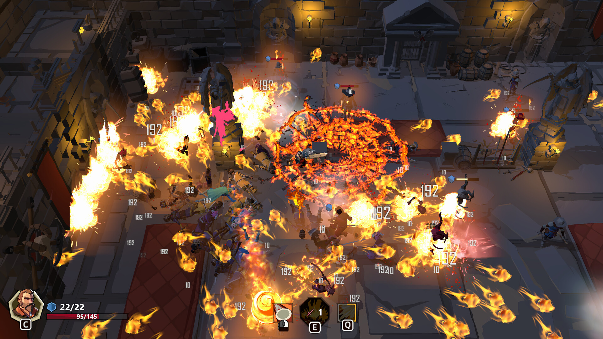 玩家在戰鬥結束後選擇獎勵的畫面