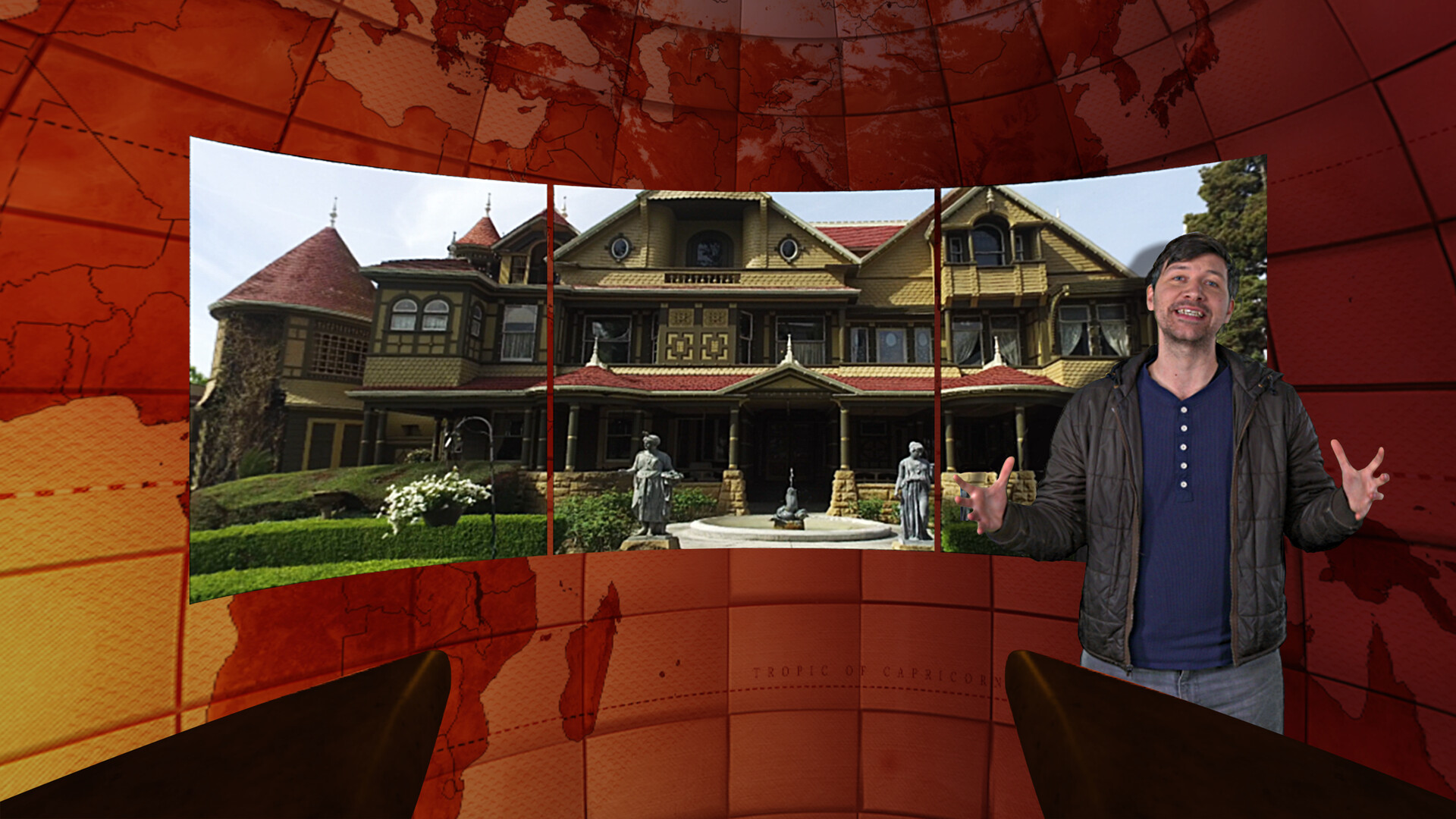 溫徹斯特神秘屋的內部