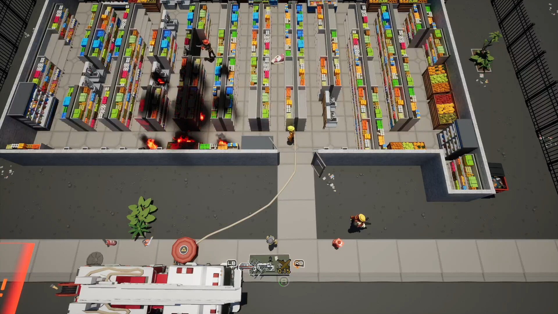 遊戲的主選單或準備介面，四名玩家角色整裝待發。